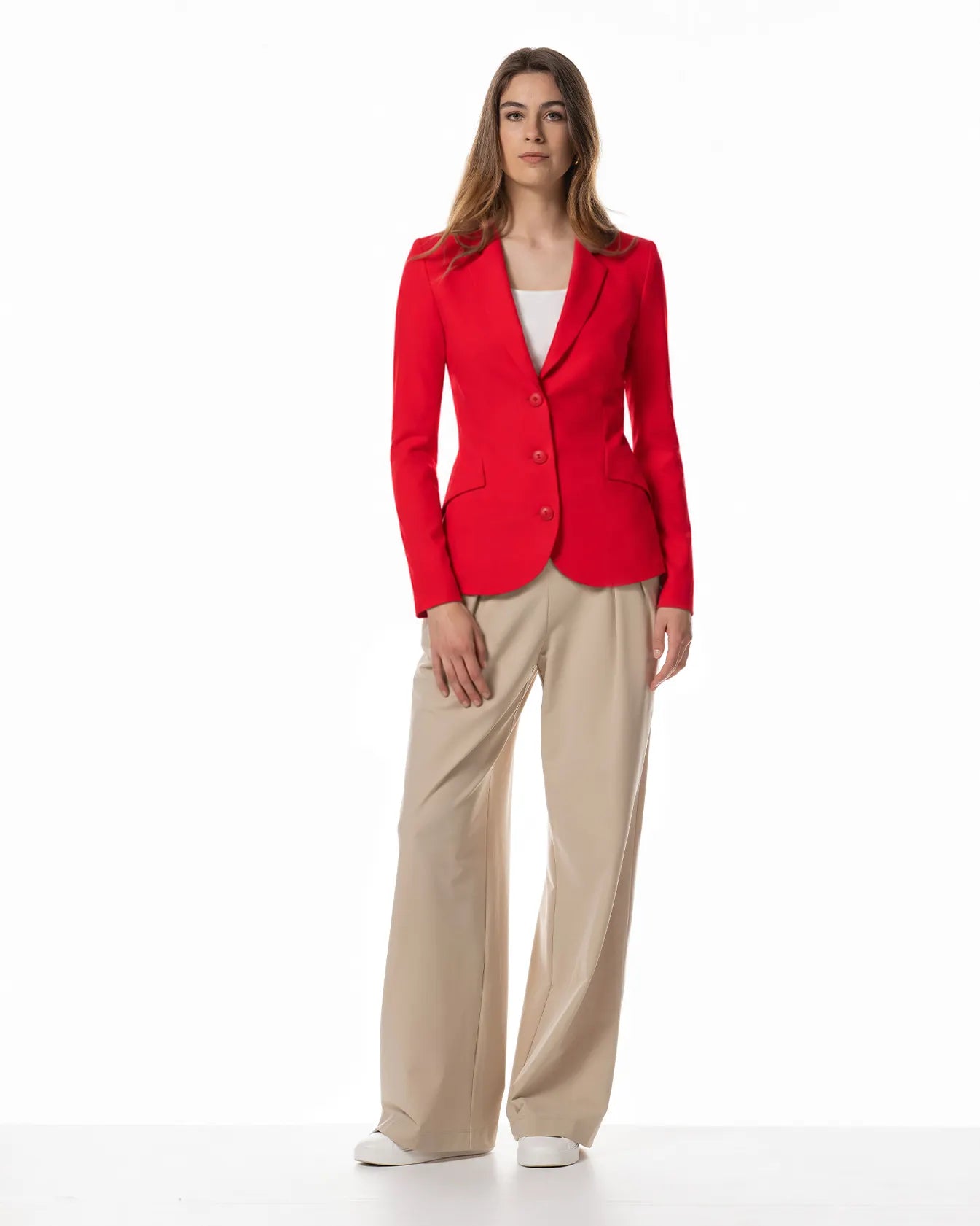 JAPAN TKY DANNO Blazer Technojersey Stretch SPICY RED 374