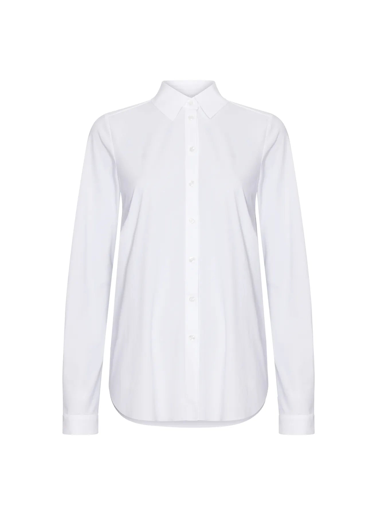 JAPAN TKY MIYA Bluse Travelqualität Stretch Weiß