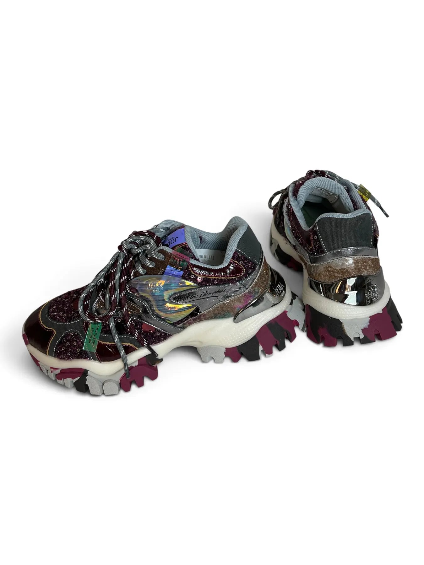 JOIA 206202W126 Strass Ponifell Sneaker CLASH-WINE