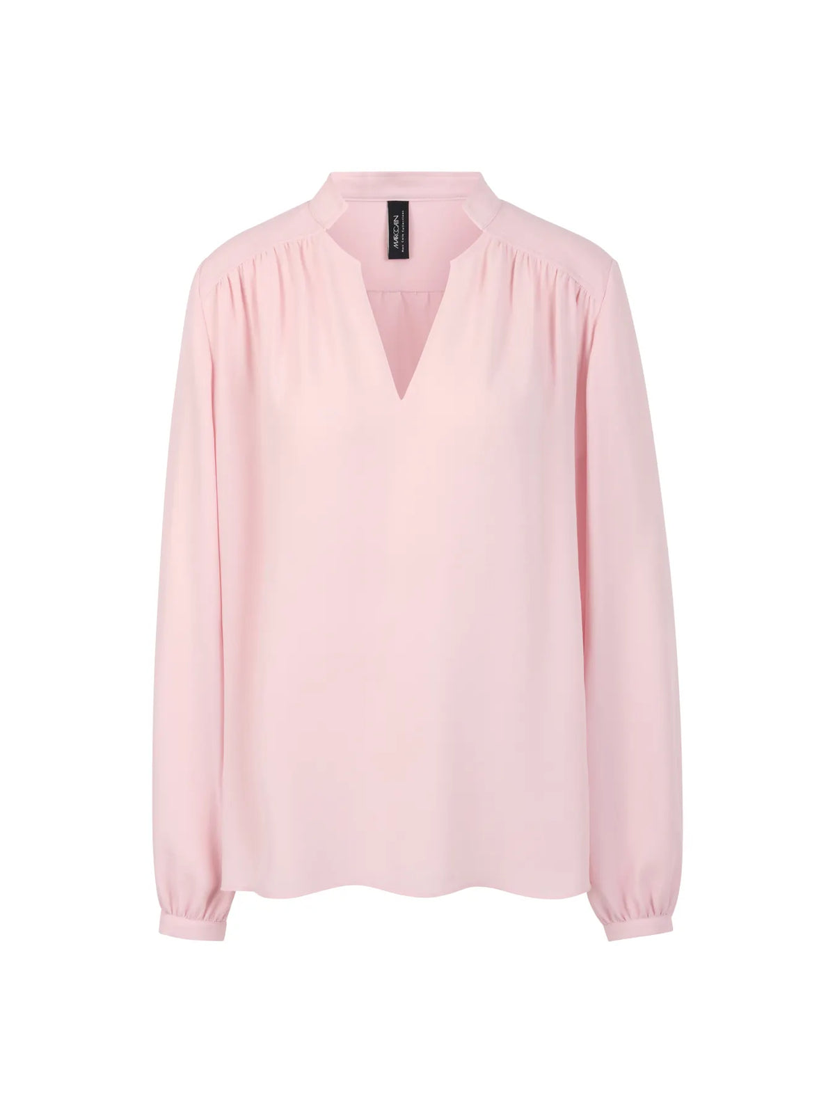 MARC CAIN BC 51.25 W90 Fließende Bluse mit Schmuckknopf rosa chalk pink