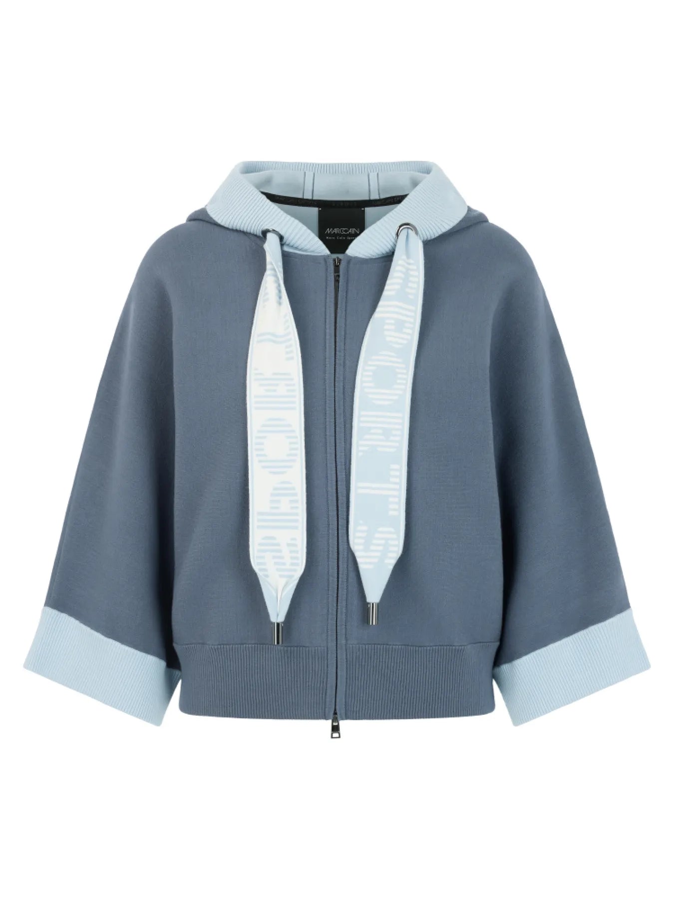MARC CAIN
BS 39.07 M57 Gestrickter Cardigan Blau grisaille