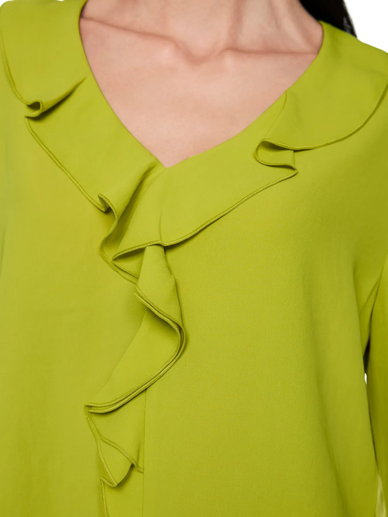 MARC CAIN BC 51.39 W90 Bluse apple green new