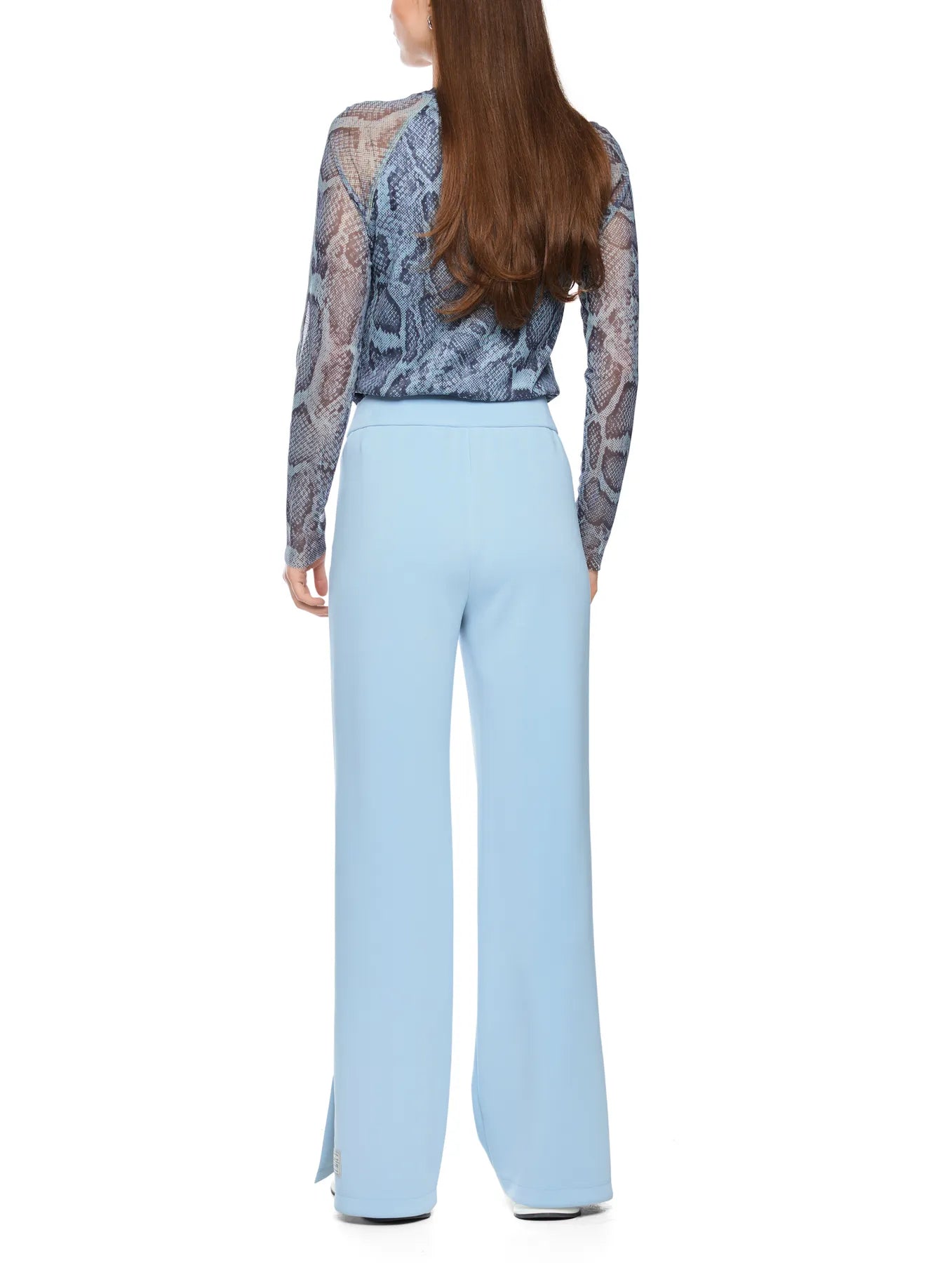 MARC CAIN BS 81.31 J08 Weite Jogginghose WEDI Hellblau niagara mist