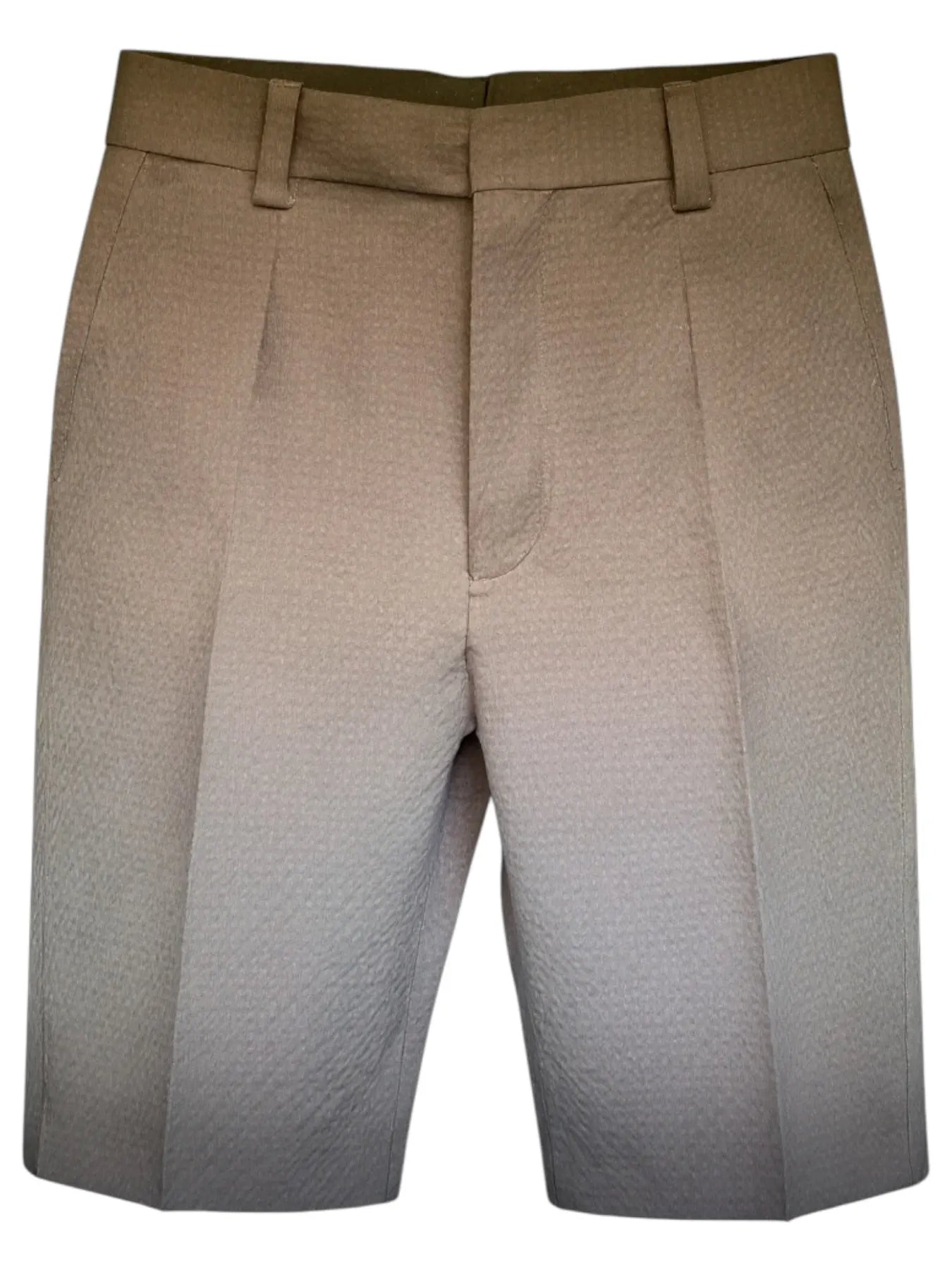 HUGO 50559584 Fery262X 10278151 01 Shorts Seezucker Light/Pastel Brown