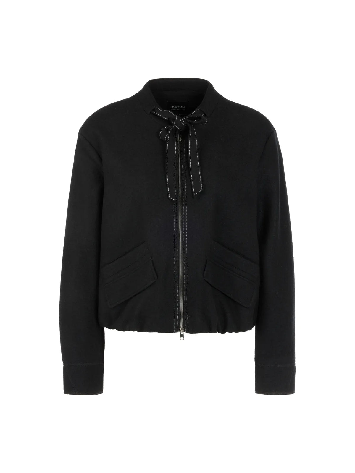 MARC CAIN
BS 31.14 J30 Schurwolljacke Knitted in Germany Black