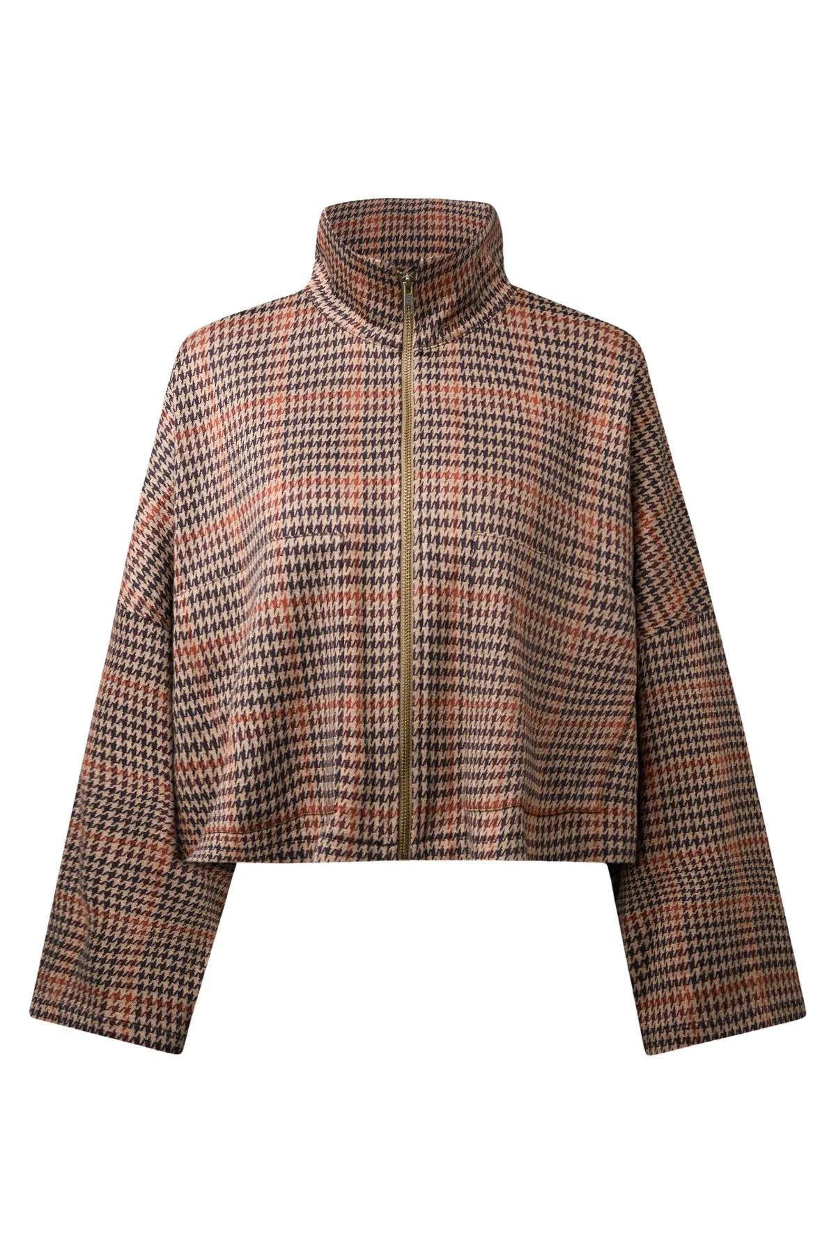 DRYKORN 146522 ELSTOW_1 10 Jacke Blouson braun kariert