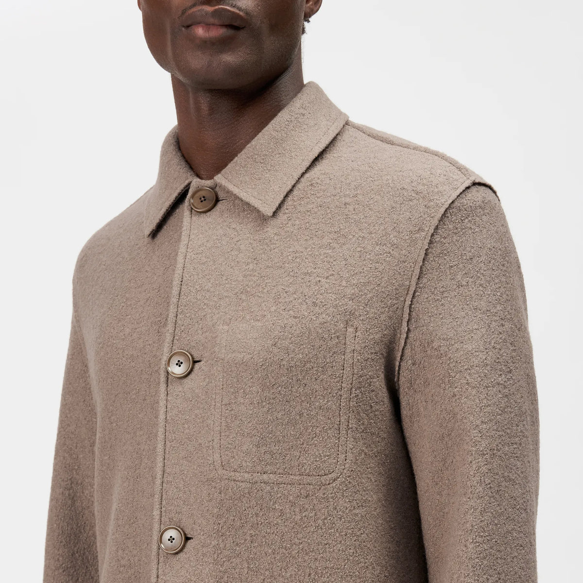 DRYKORN 120327 MAKONA Wolljacke braun