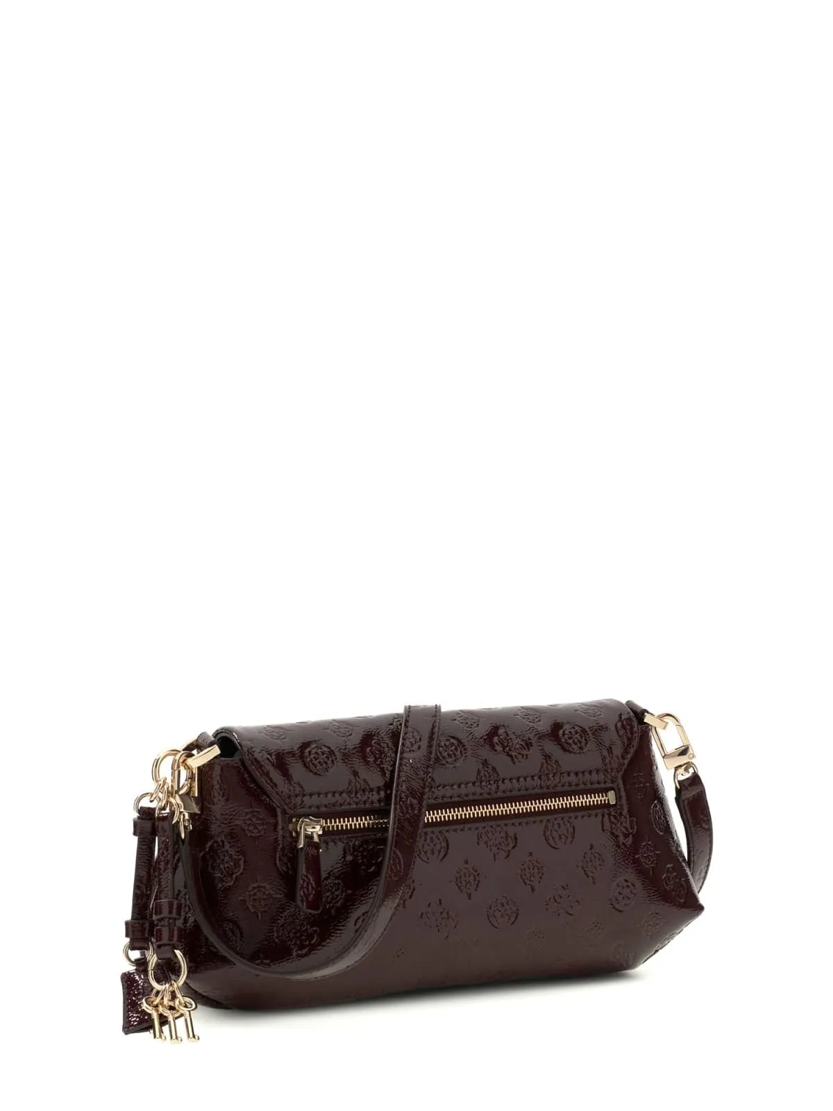 GUESS HWPT22 25200 Schultertasche Weinrot BURGUNDY LOGO