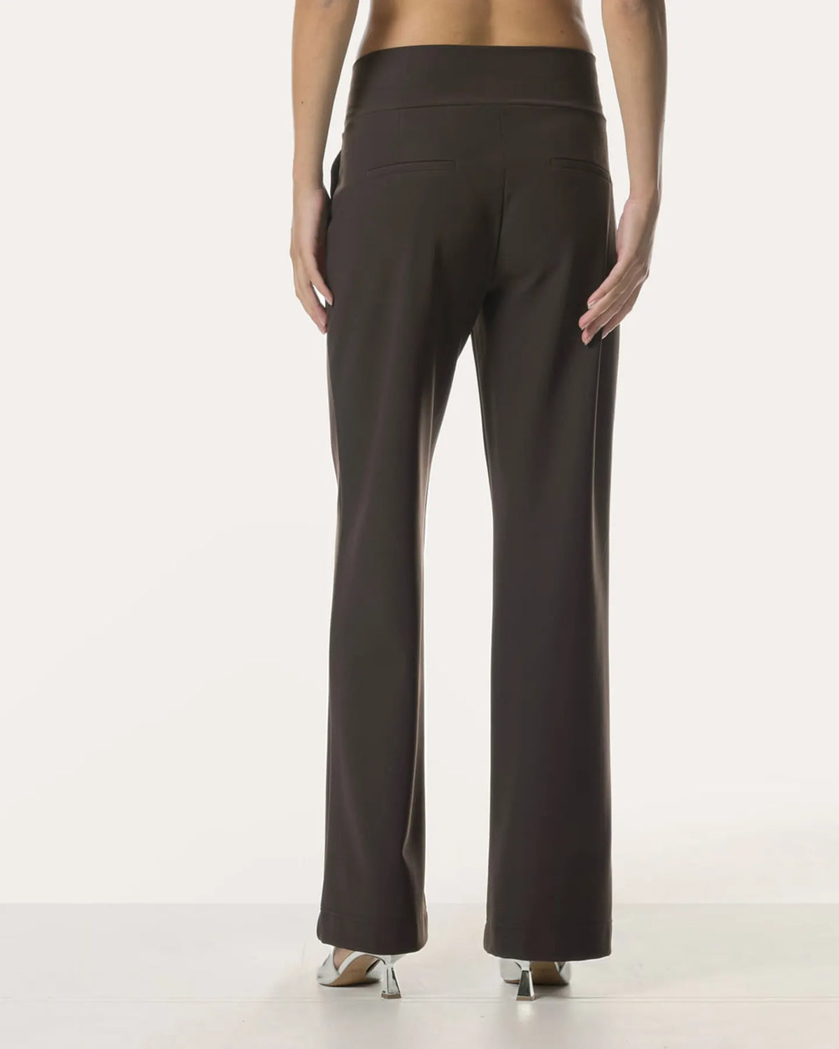 JAPAN TKY FUYA Hose Knitterfrei Stretch Braun