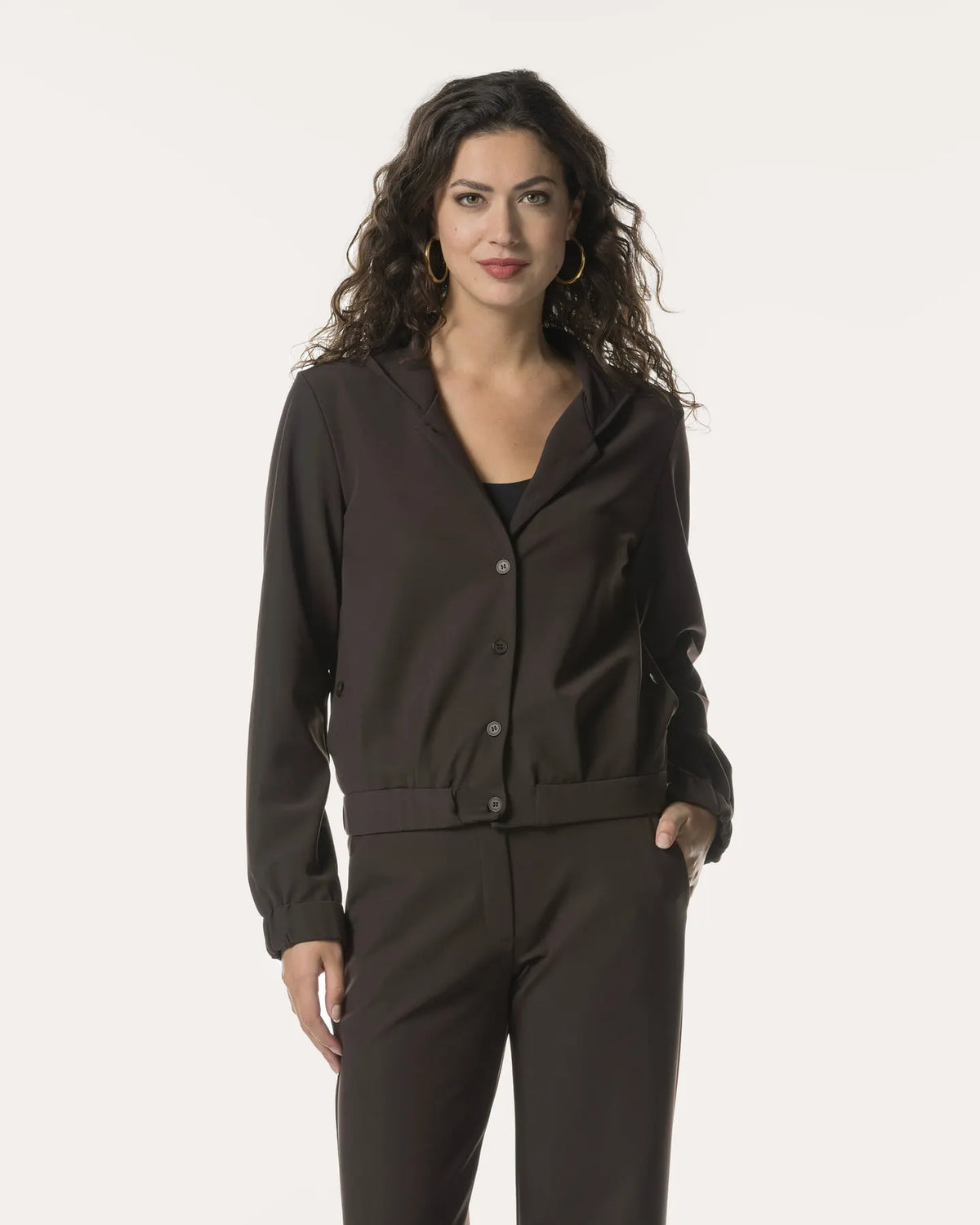 JAPAN TKY ZOKAME Bluse Jacke Braun 499
