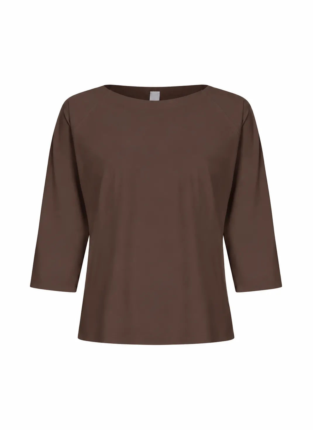 JAPAN TKY NARIKO Damen Bluse T-Shirt Stretch Braun 499