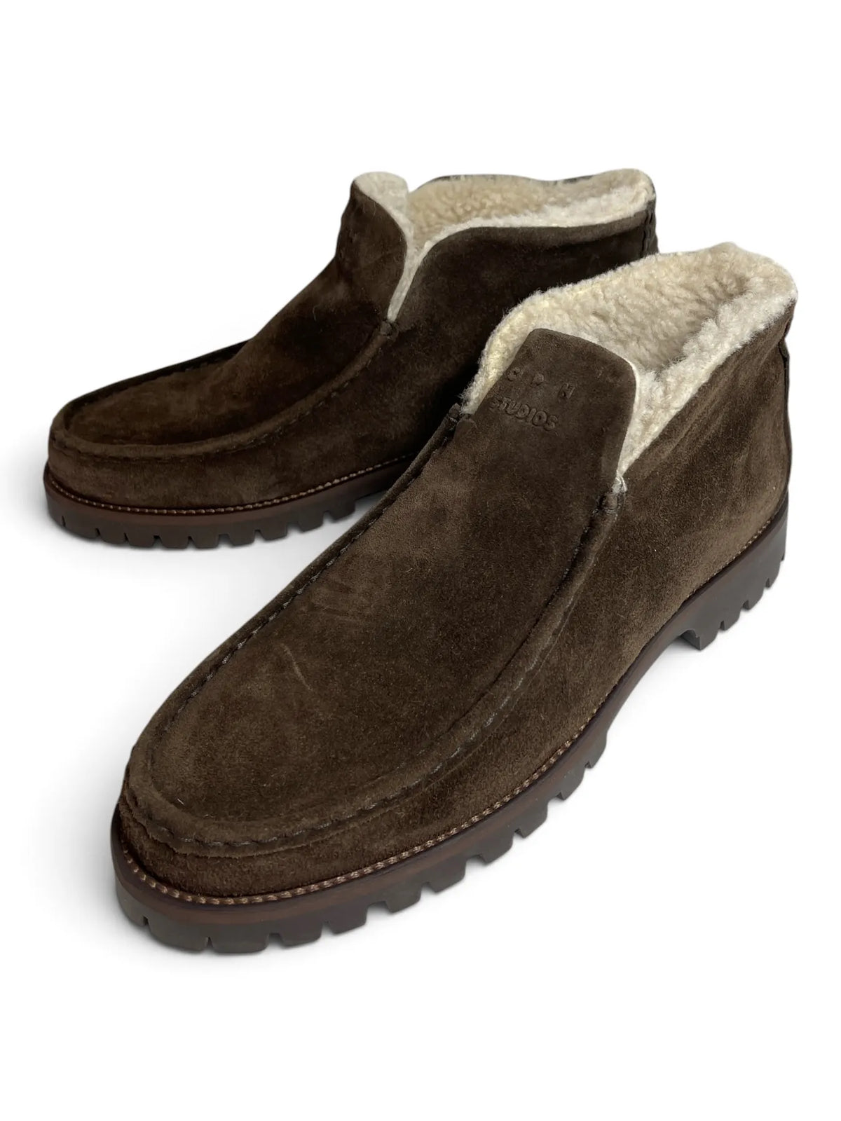 COPENHAGEN CPH847 SUEDE TEDDY Stiefelette Chocolate