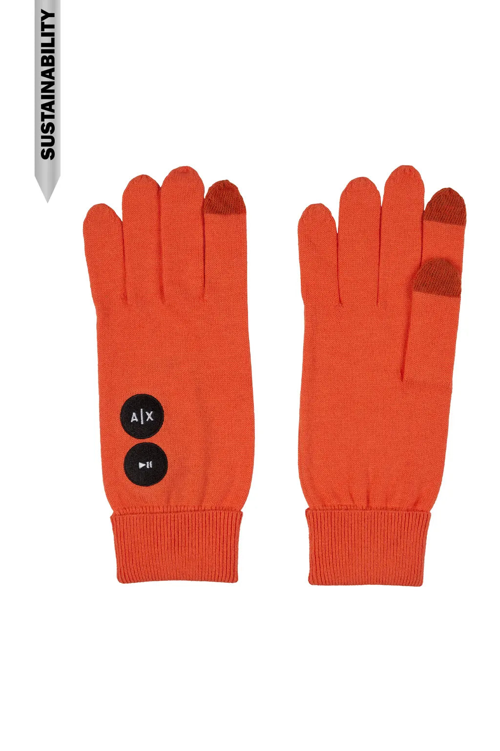 ARMANI EXCHANGE 944604 1A300 Damen Fingerhandschuh Orange 16262.