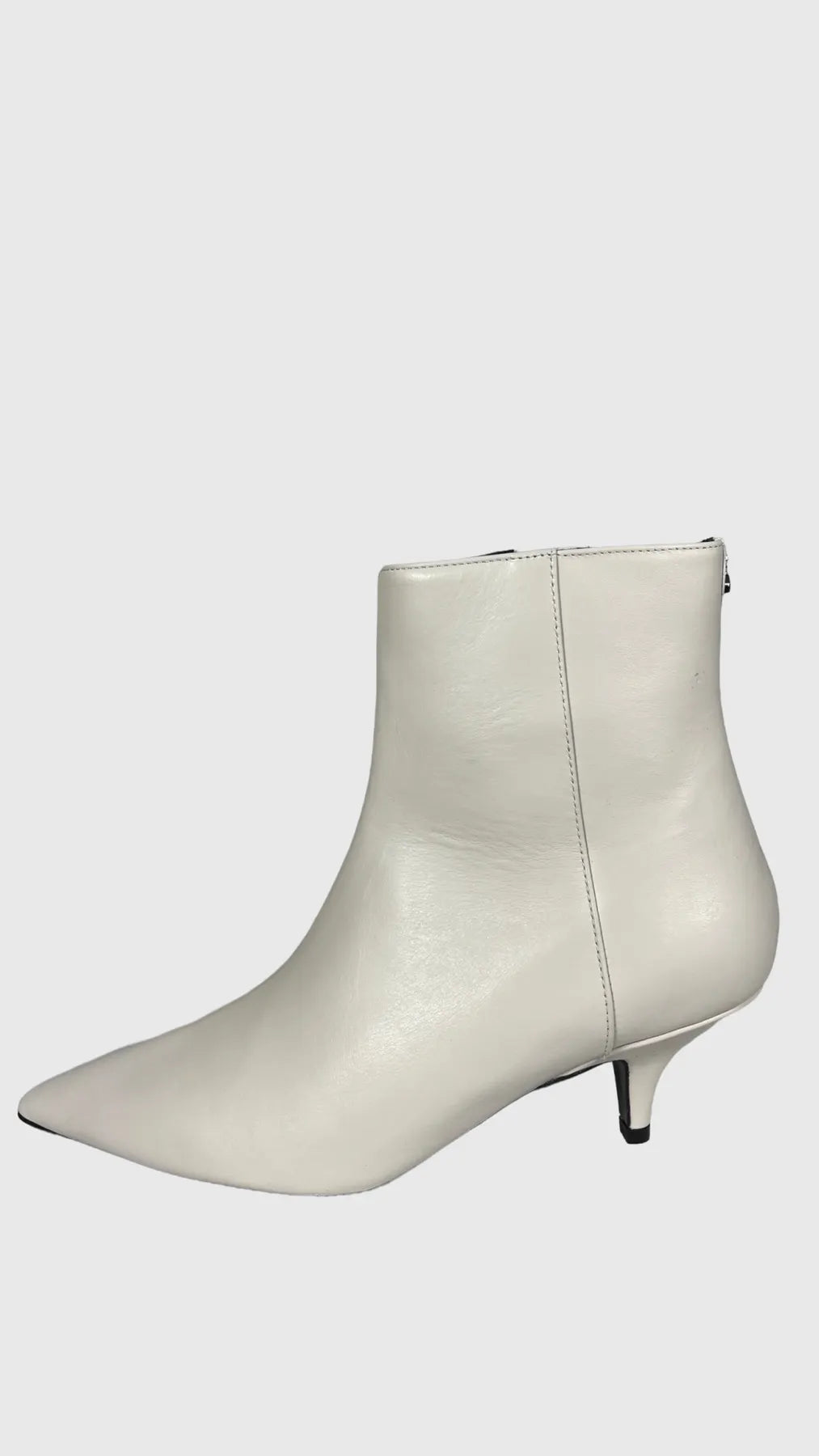 PATRIZIA PEPE 2VA343 A3KW Damen Stiefelette S619 WEIß ICE GREY