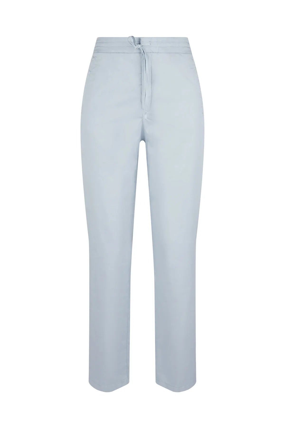 DRYKORN 270076 FOR 10 Damen Twill Baumwoll Tunnelzughose Stretch Hellblau 3910