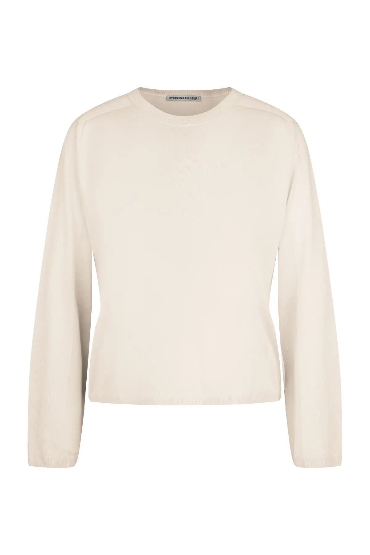 DRYKORN 420059 KIMONA 10 Damen Pullover aus Feinstrick Seide Ecru 1930