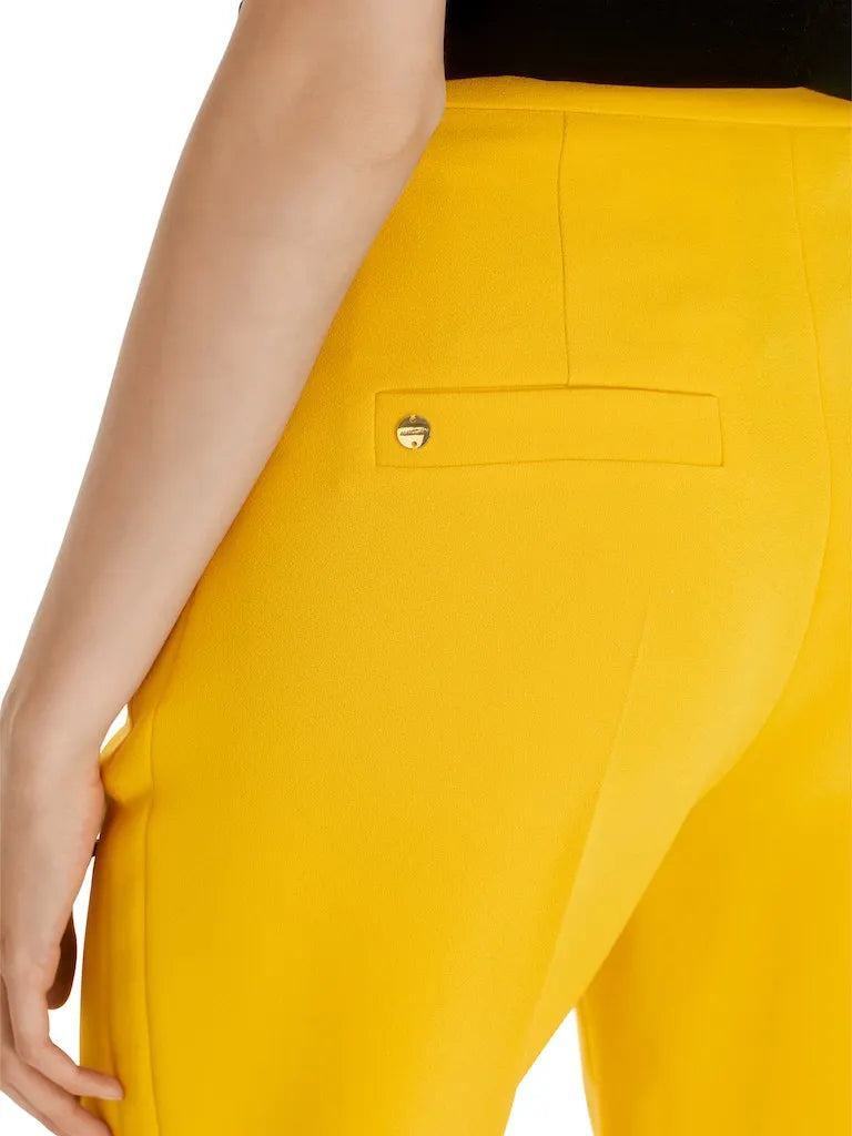 MARC CAIN TC 81.47 W30 Elegante Damen Hose yellow gelb