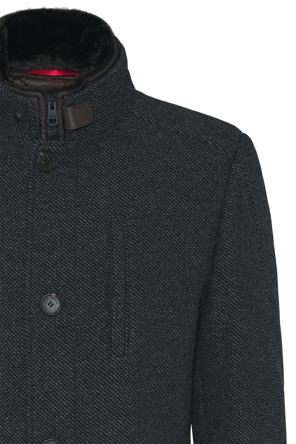 CINQUE
45217010 CIARSENAL MANTEL MIT STEHKRAGEN DUNKELBLAU