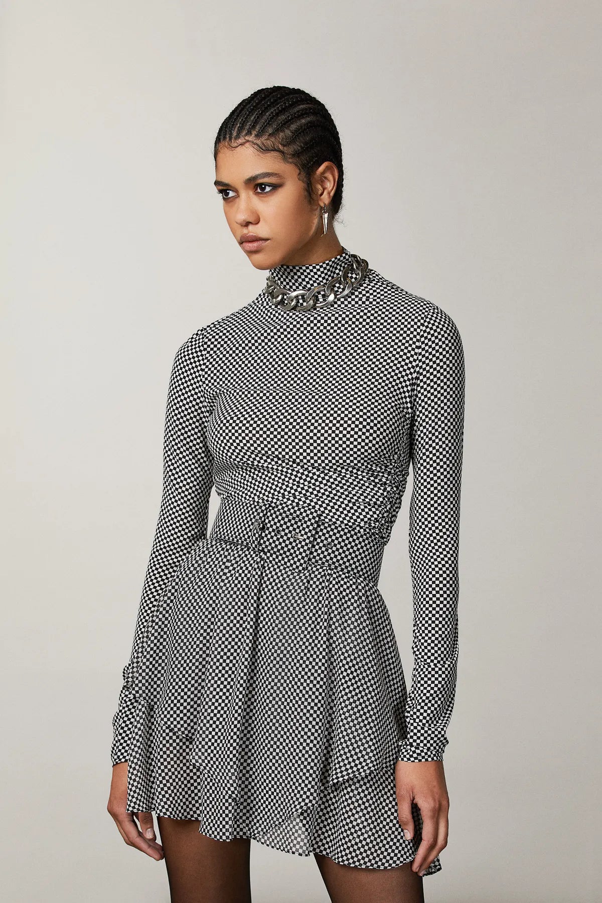 PATRIZIA PEPE 8M1447 A121 Damen Bluse Langarmshirt