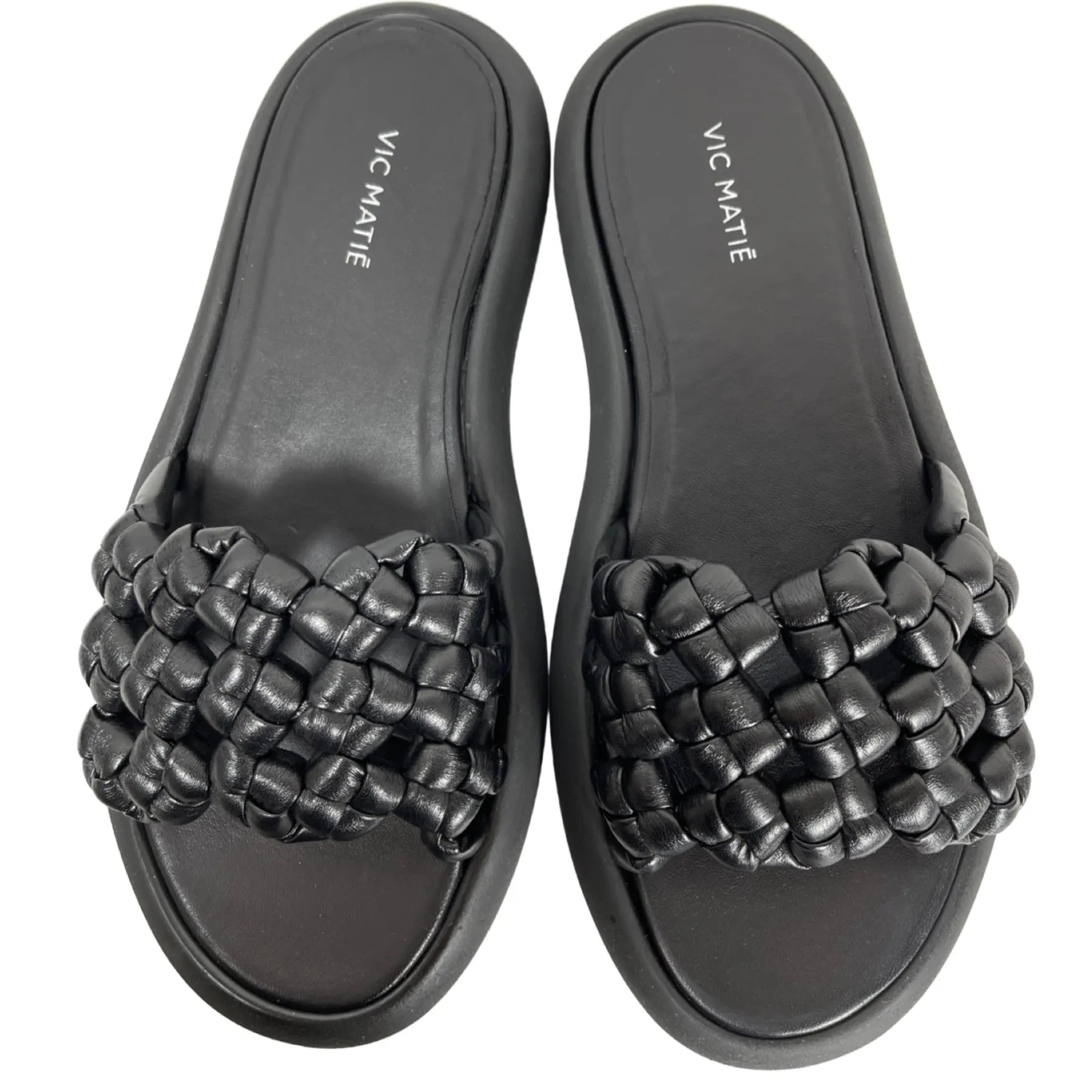 VIC MATIE 6800 SUAVE
Damen Plateau Pantolette Leder Schwarz