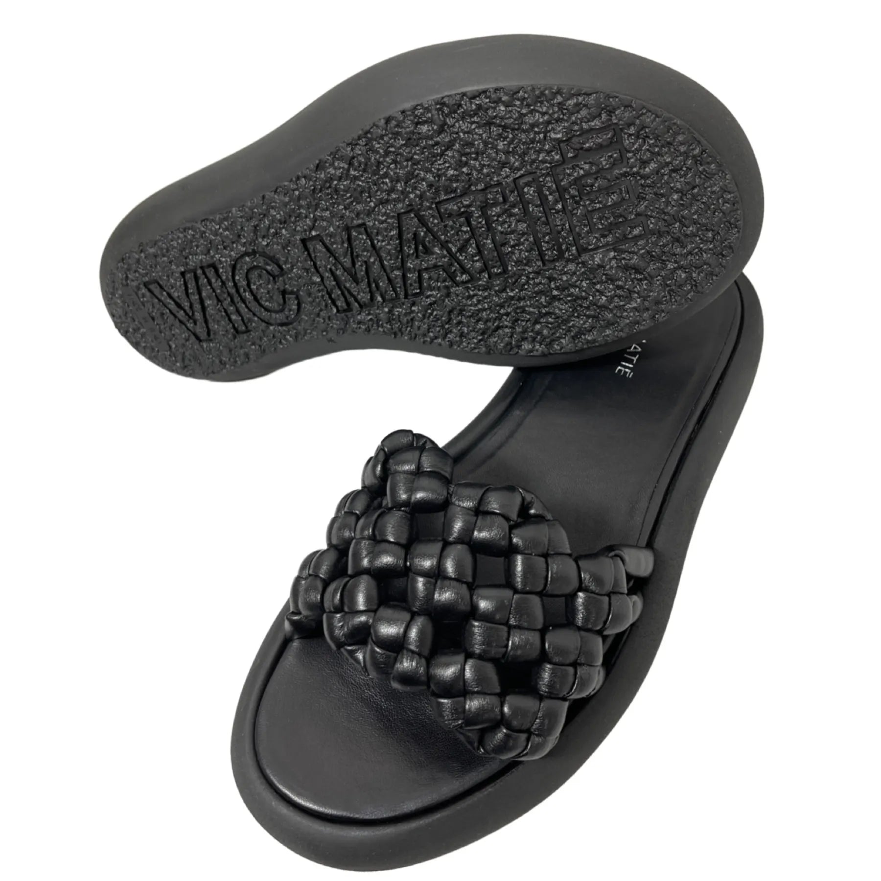 VIC MATIE 6800 SUAVE
Damen Plateau Pantolette Leder Schwarz