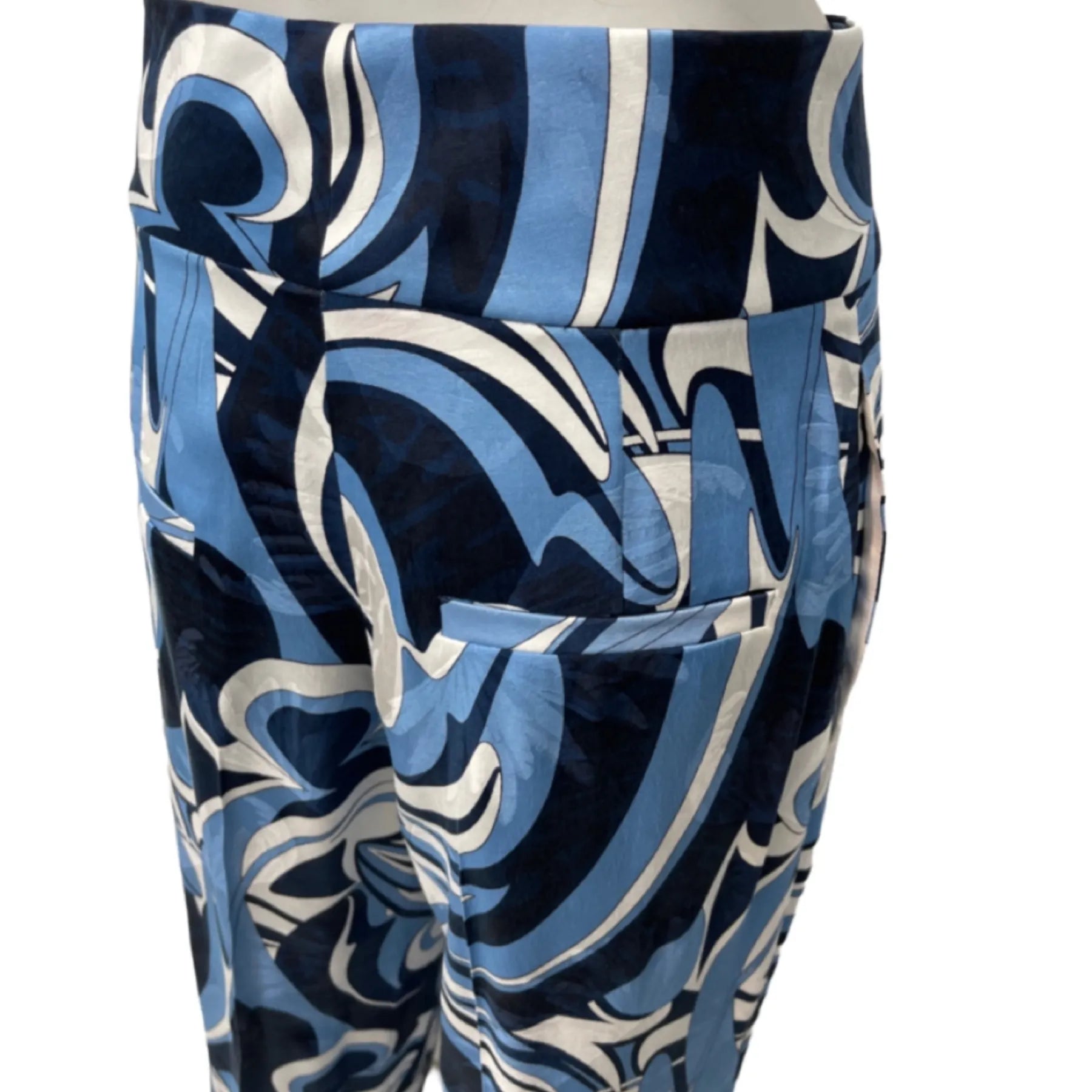 HUGO 50482554 Himia 10247082 01
Damen Marlenehose Blau Open Miscellaneous