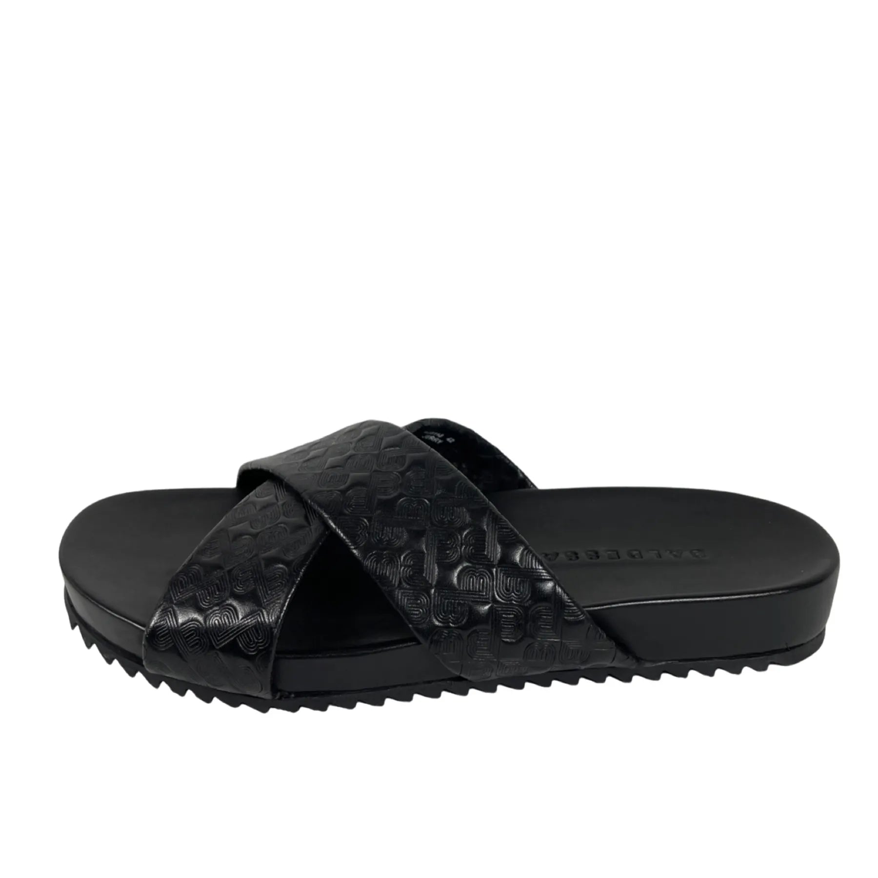 BALDESSARINI JERRY 625113 Herren Leder Pantoletten Schwarz