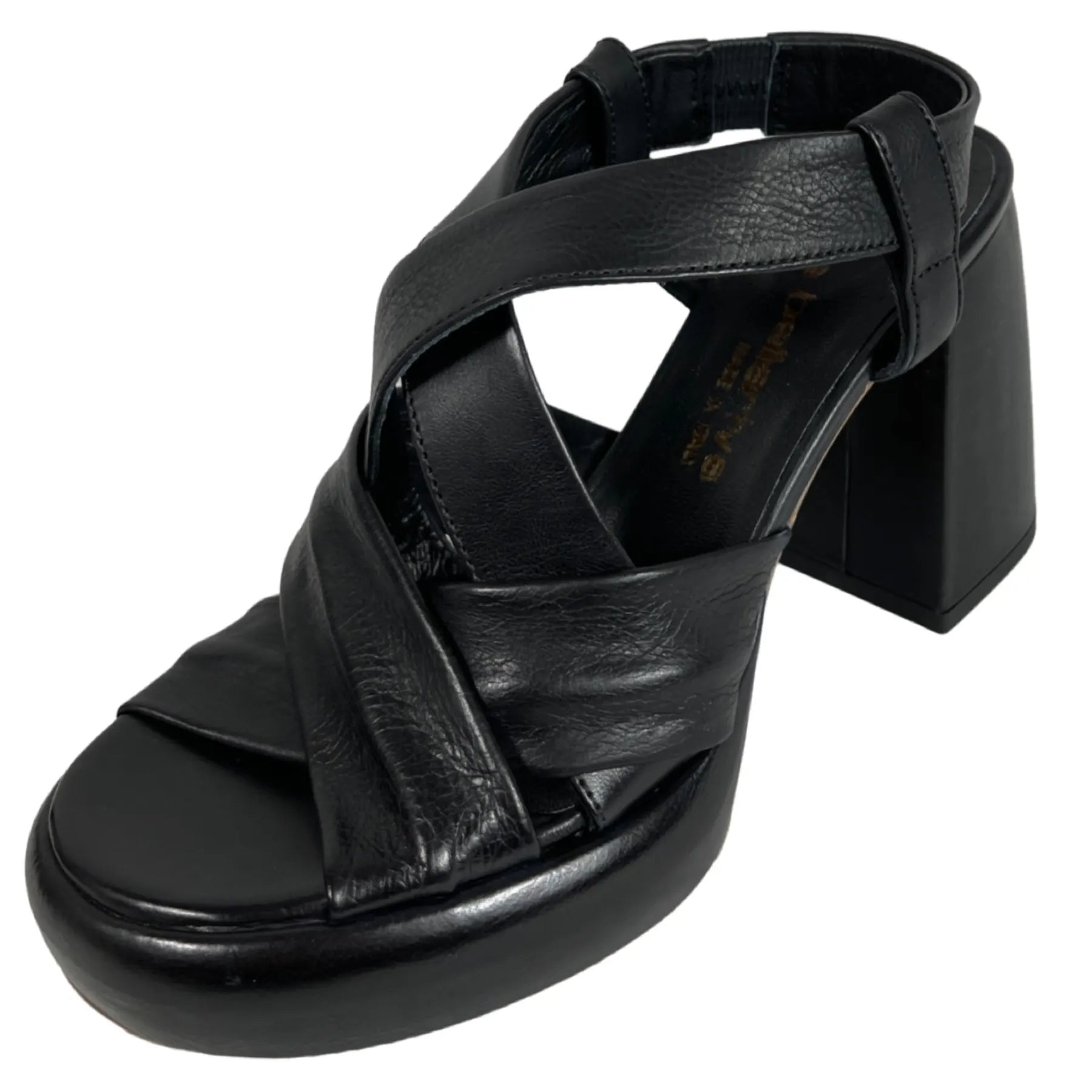 Laura Bellariva 8994 TOLEDO Damen Sandalette Blockabsatz Leder.
