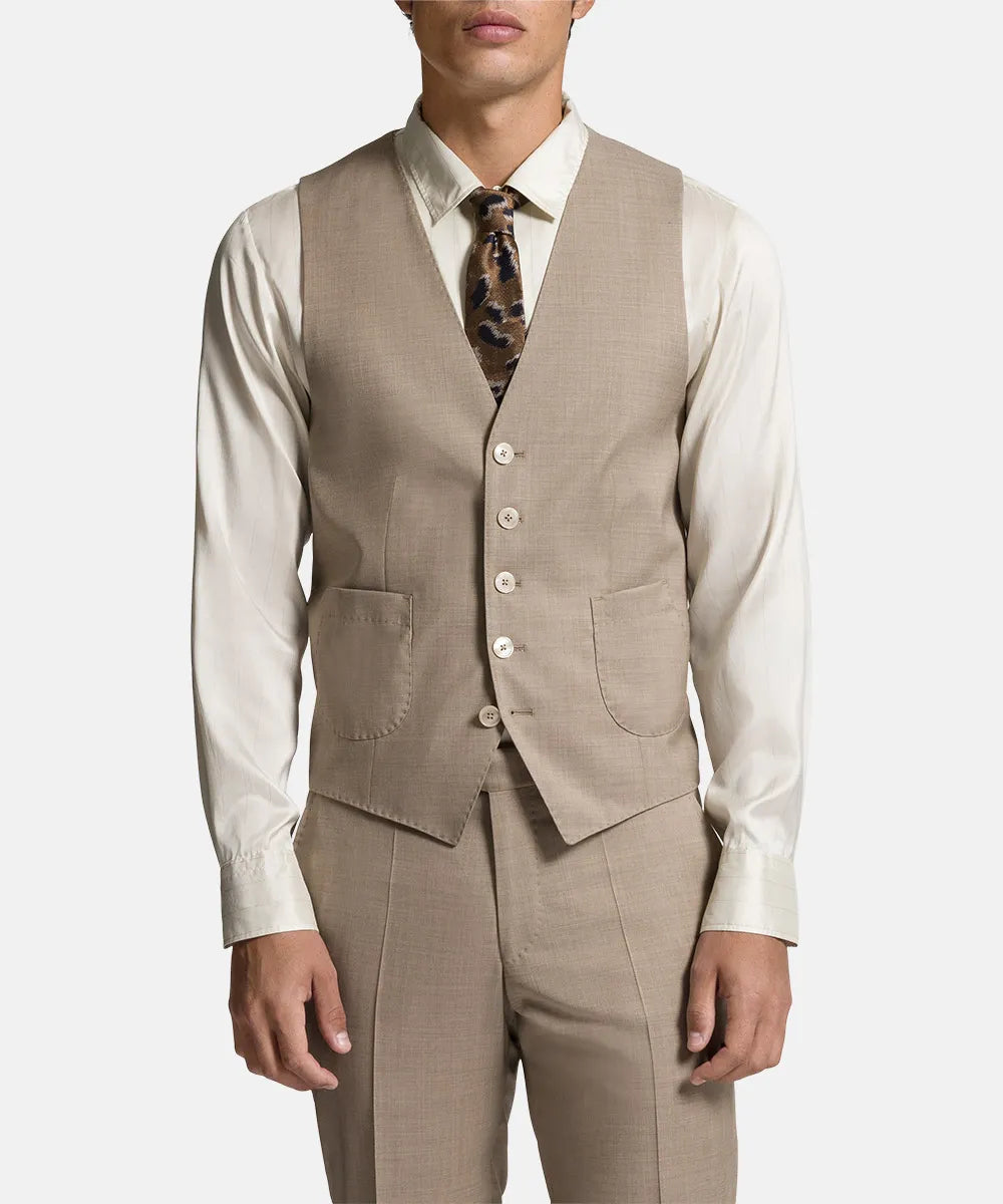 BALDESSARINI B0 28427.8850-90 BLD-Ace Herren Weste Beige Tigers Eye 8117