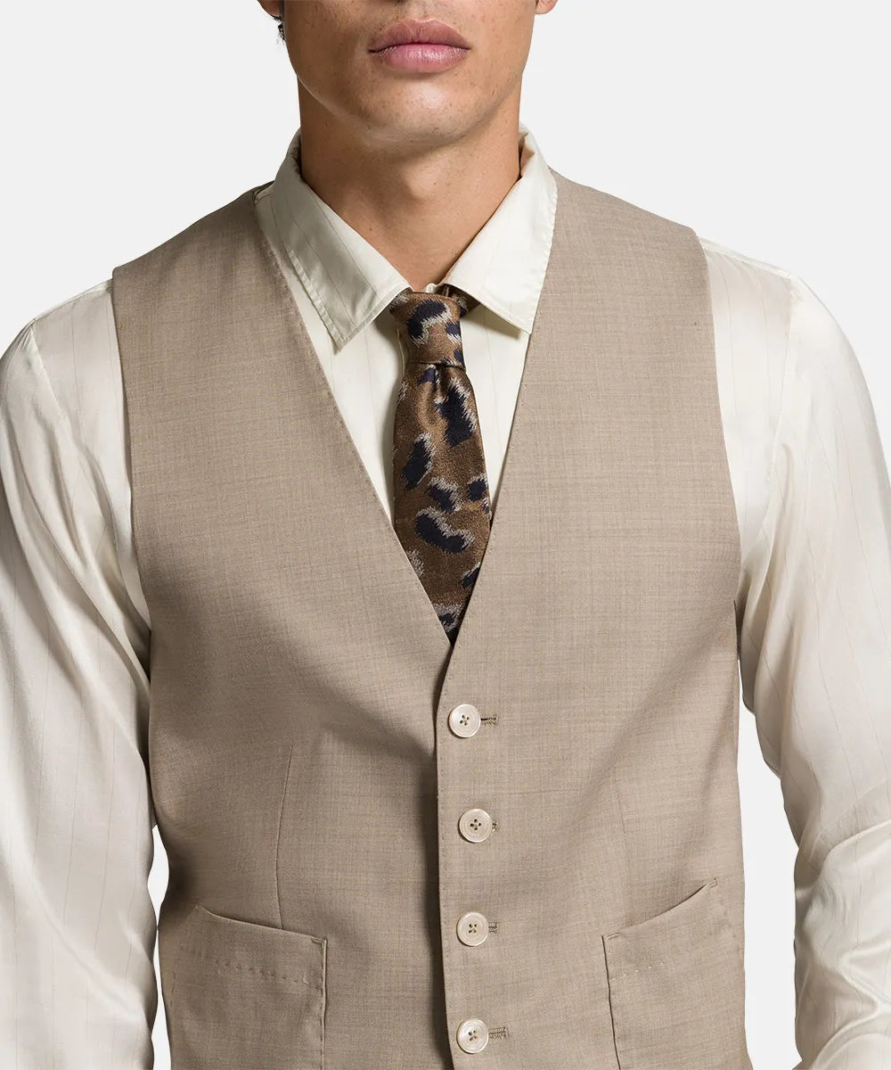 BALDESSARINI B0 28427.8850-90 BLD-Ace Herren Weste Beige Tigers Eye 8117