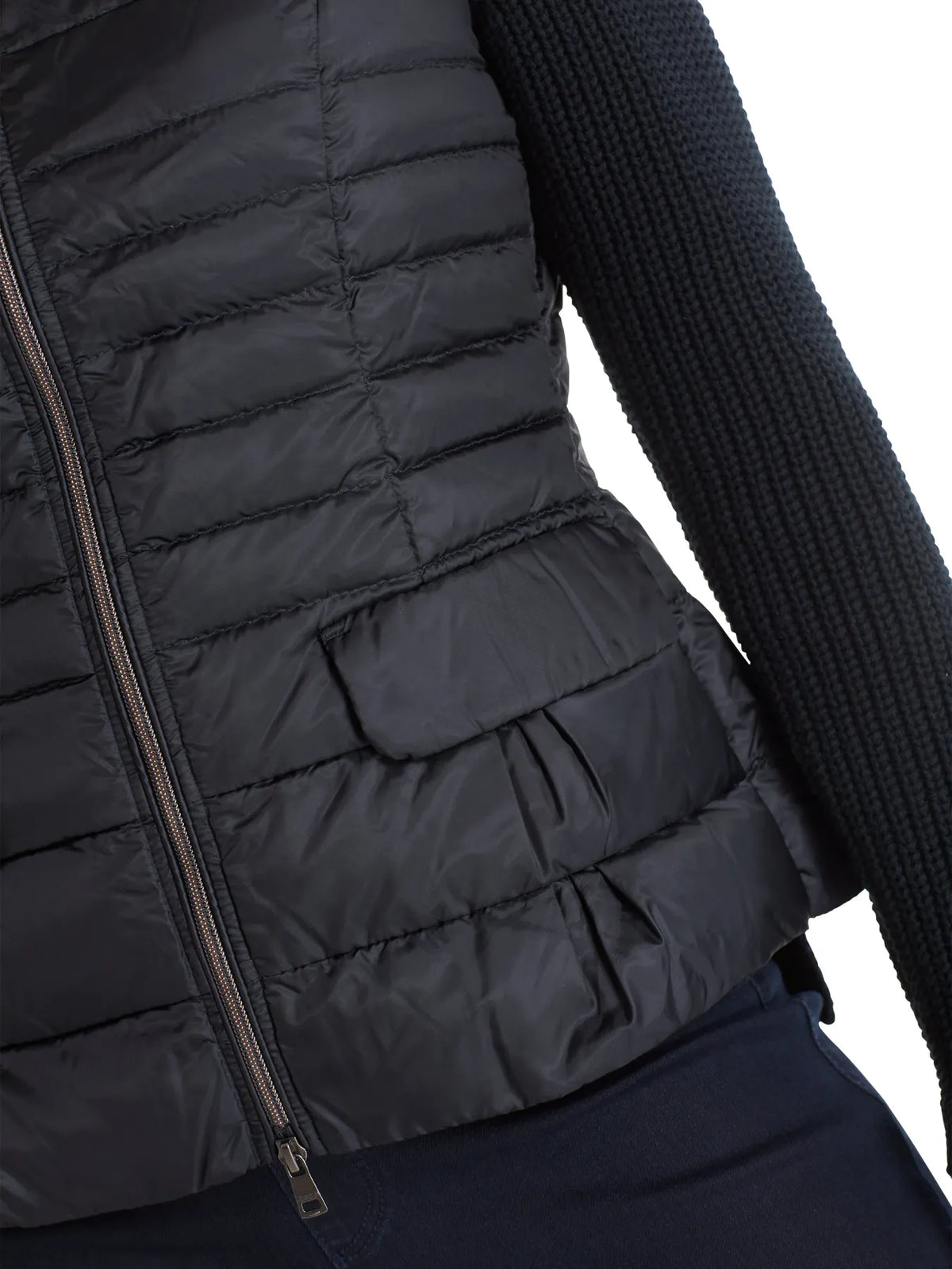 MARC CAIN +E 37.15 W11 Steppweste mit Daunenfutter black 900