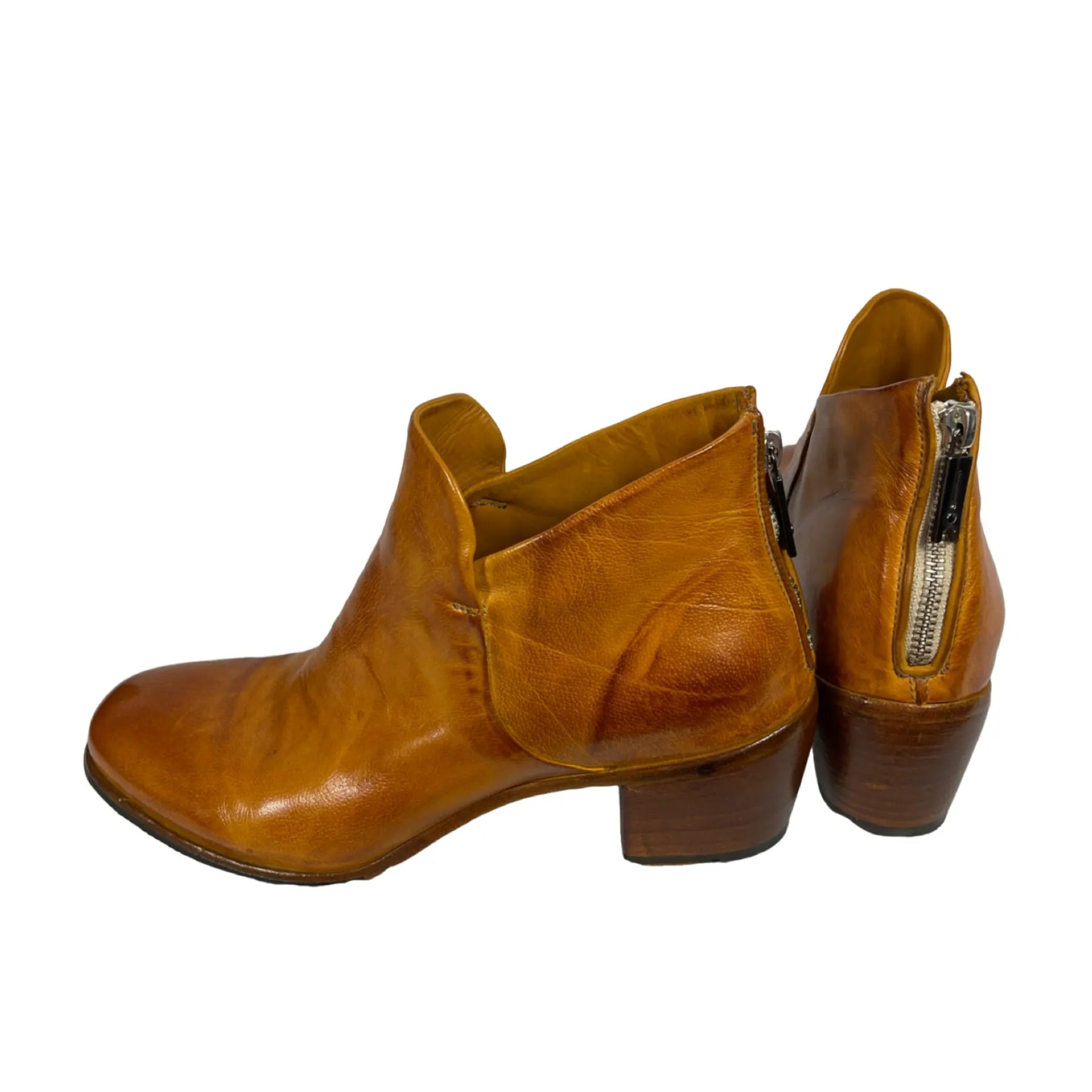 LEMARGO AH32A SKIP DAMEN STIEFELETTE OCRA BRAUN.