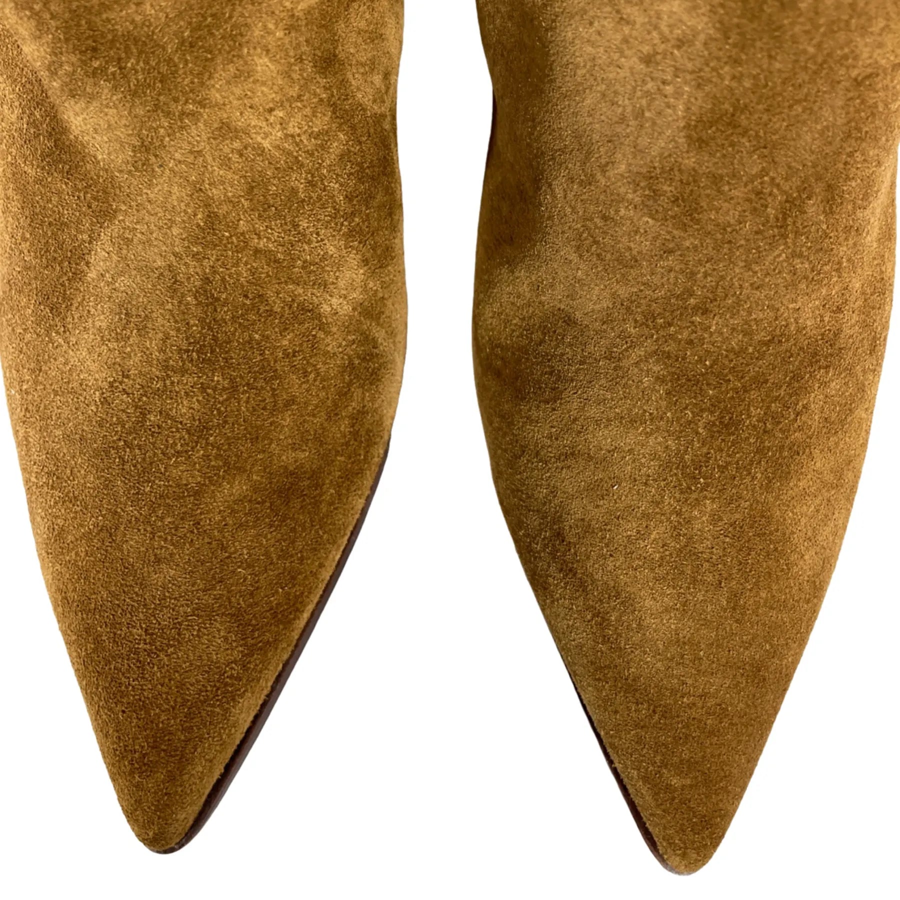 LORENA PAGGI 32507 VELOUR Damen Schaftstiefel Blockabsatz Leder SIGARO BRAUN.