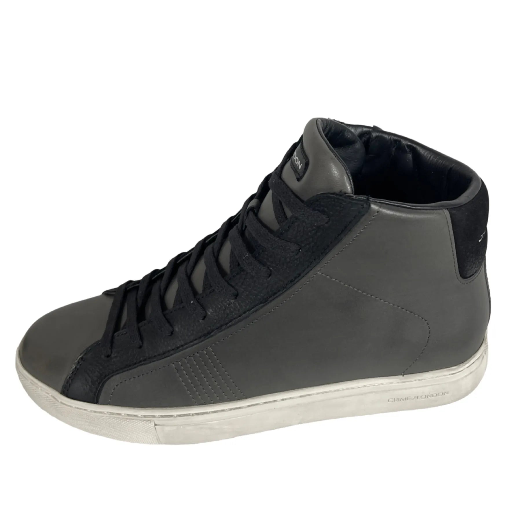 CRIME LONDON 18952AA6 Essential High Herren Sneaker Dunkelgrau