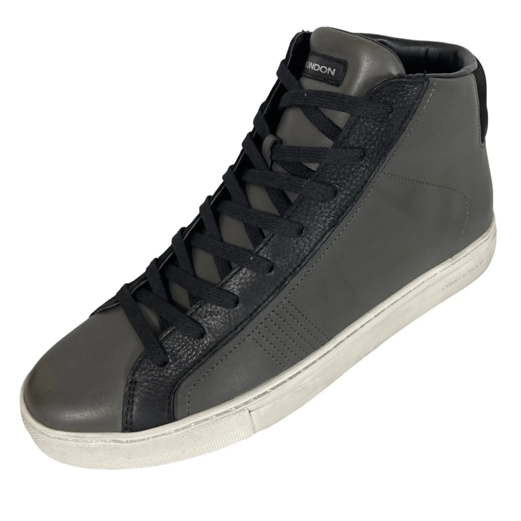 CRIME LONDON 18952AA6 Essential High Herren Sneaker Dunkelgrau