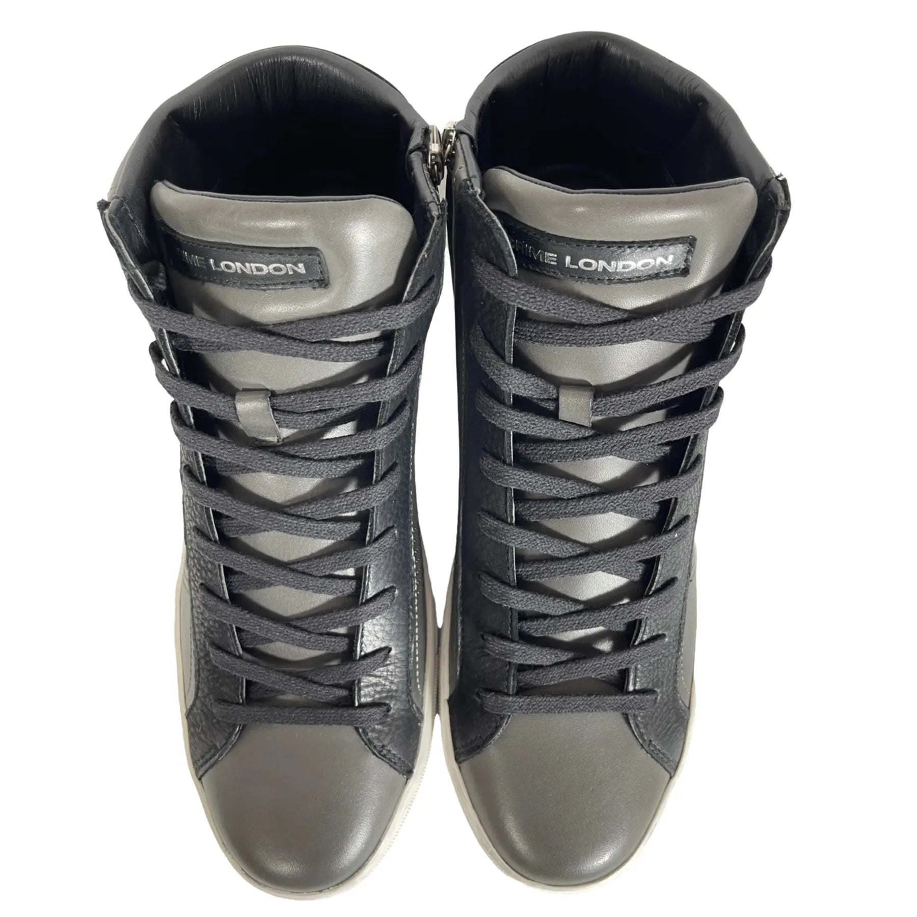 CRIME LONDON 18952AA6 Essential High Herren Sneaker Dunkelgrau