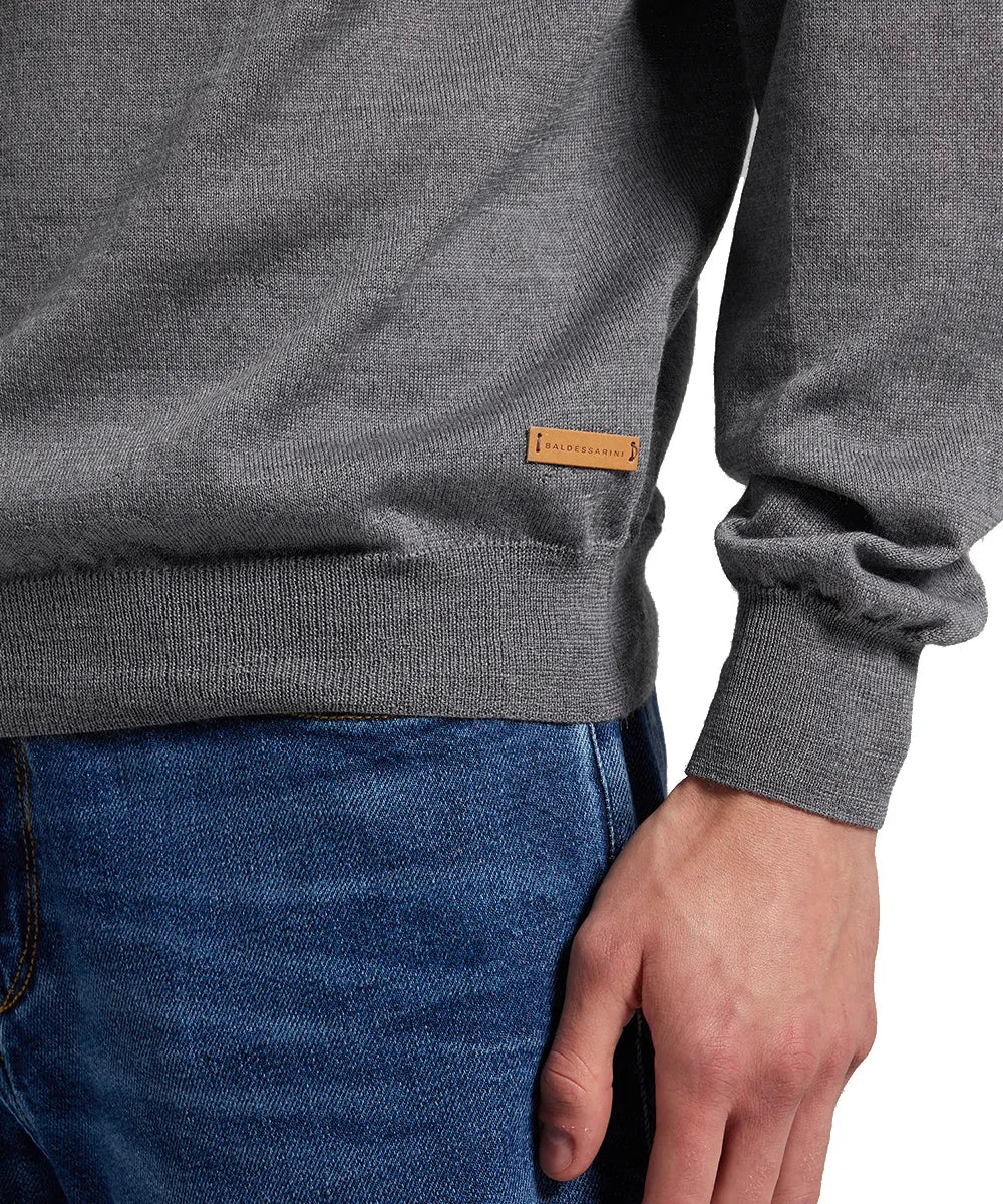 Baldessarini B4 30049.5063 BLD-Romo-01 Herren Rollkragen Pullover Schurwolle