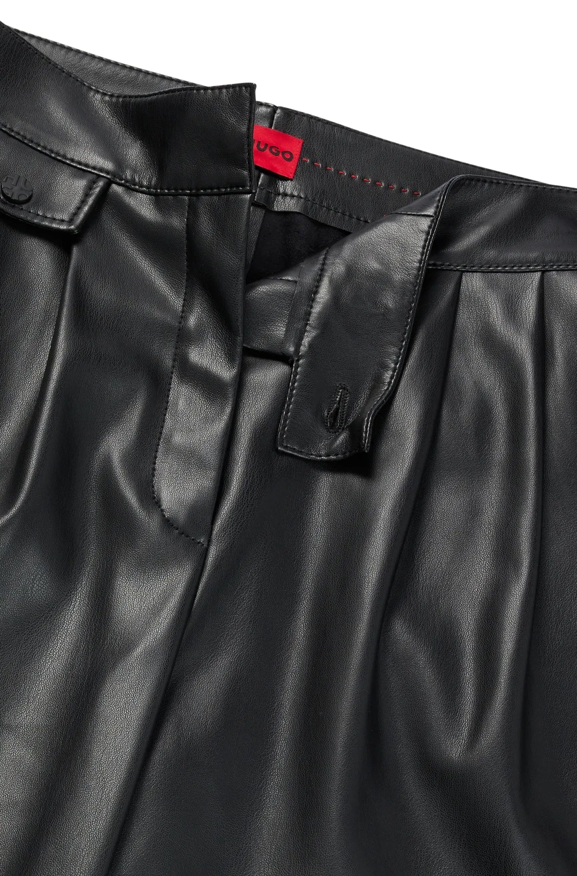 HUGO 50498412 Damen Hose Hesizila-1 Schwarz