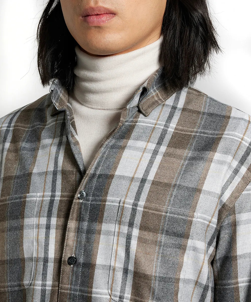 BALDESSARINI B3 56001.3131 BLD-Billy-1 Herren Hemd Karomuster sleet karo