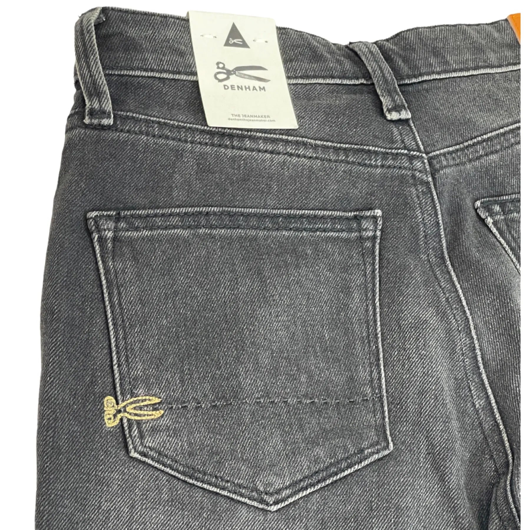 DENHAM 02-23-08-11-003 JANE AWB DAMEN JEANS HIGH RISE FLARE FIT BLACK