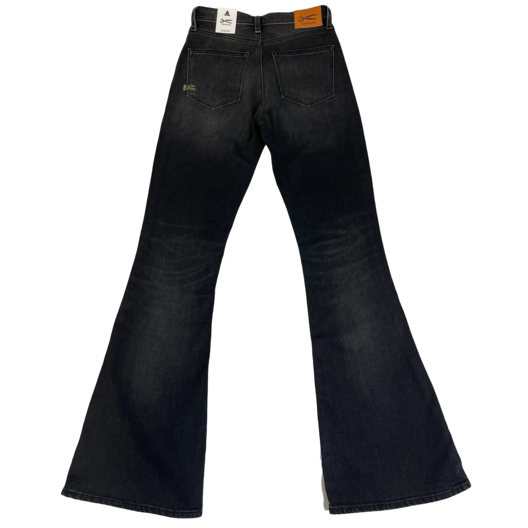 DENHAM 02-23-08-11-003 JANE AWB DAMEN JEANS HIGH RISE FLARE FIT BLACK