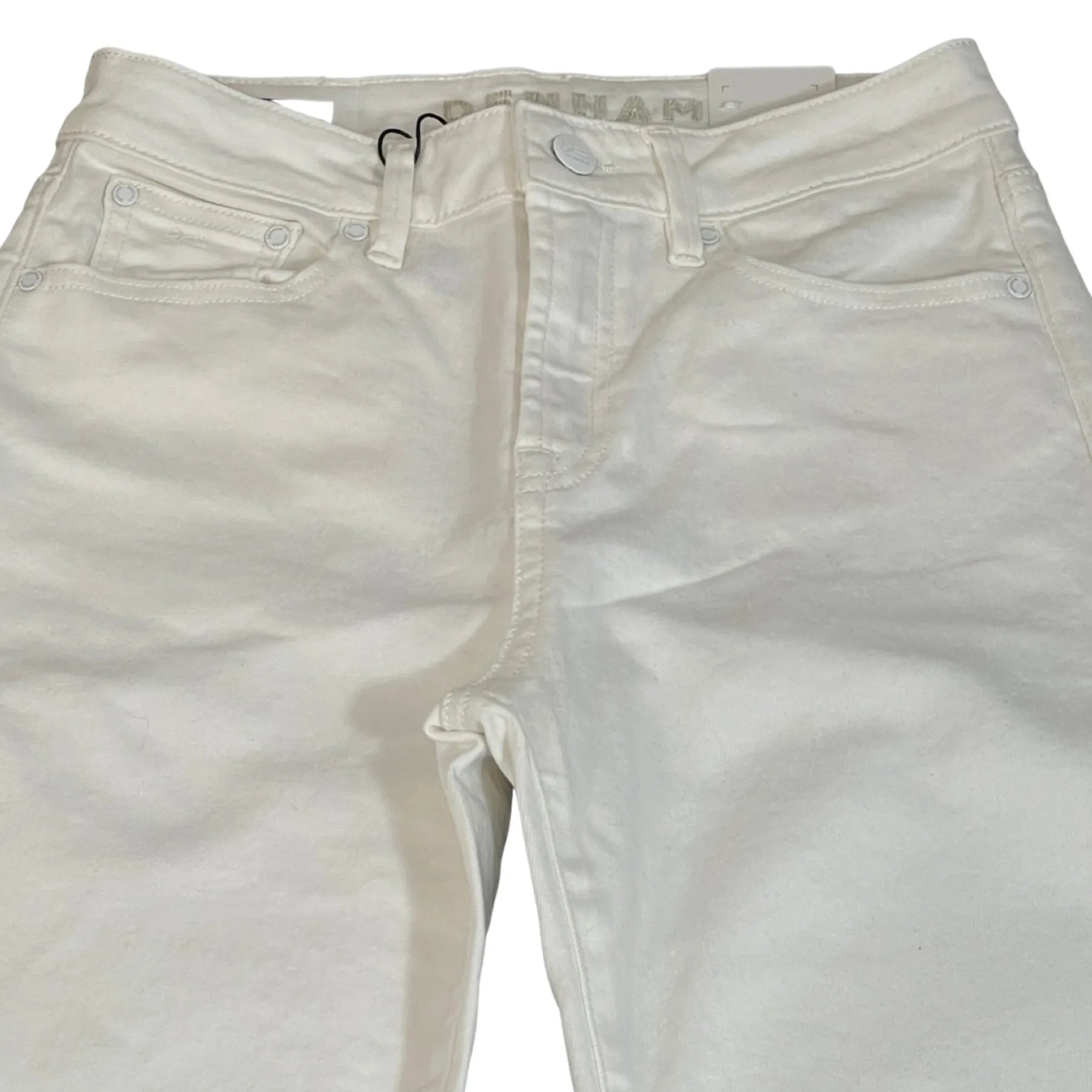 DENHAM 02-23-04-11-024 BARDOT STRAIGHT WHITE DAMEN JEANS HIGH RISE STRAIGHT FIT WEISS