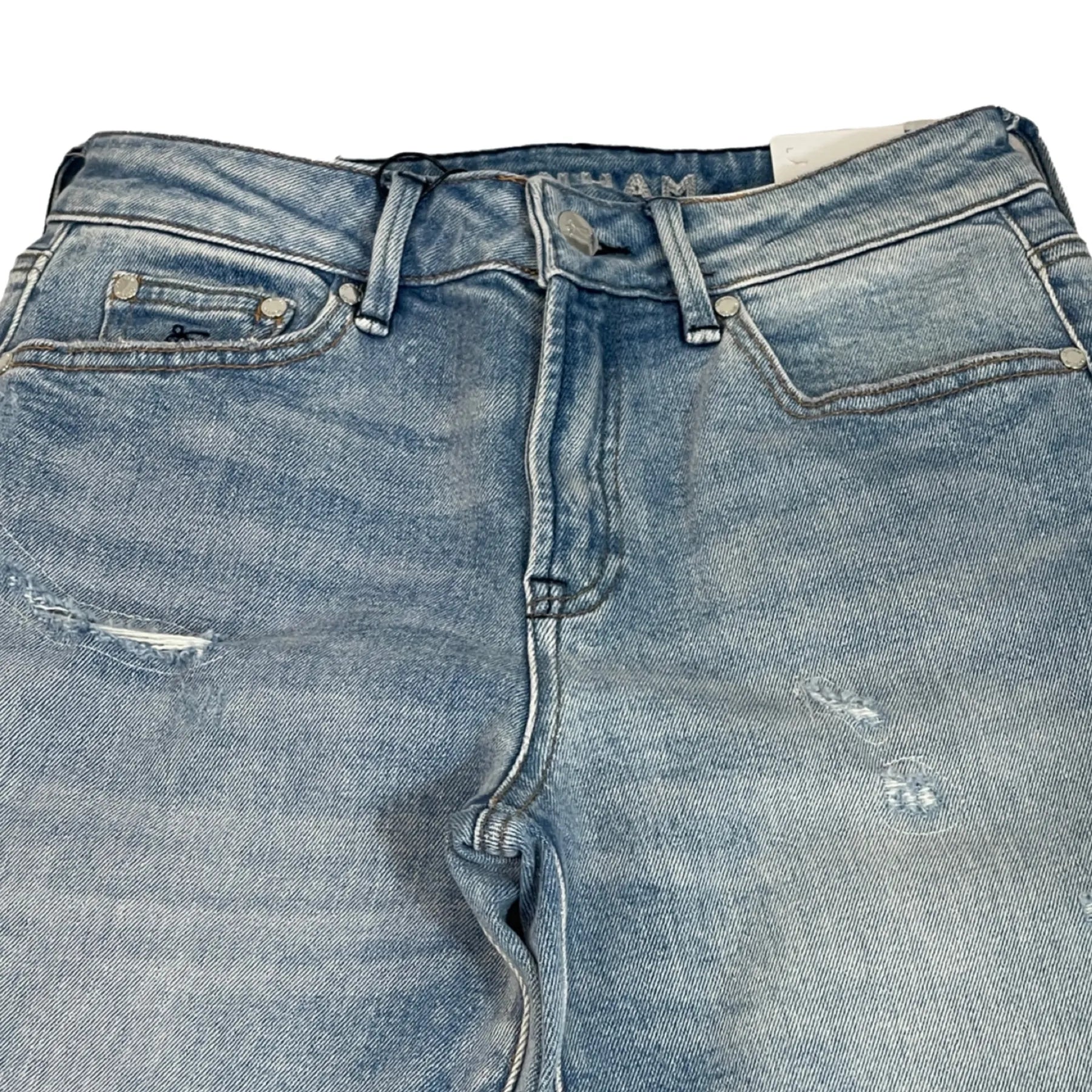 DENHAM 02-23-04-11-028 BARDOT STRAIGHT SWLRR DAMEN JEANS HIGH RISE STRAIGHT FIT LIGHT BLUE