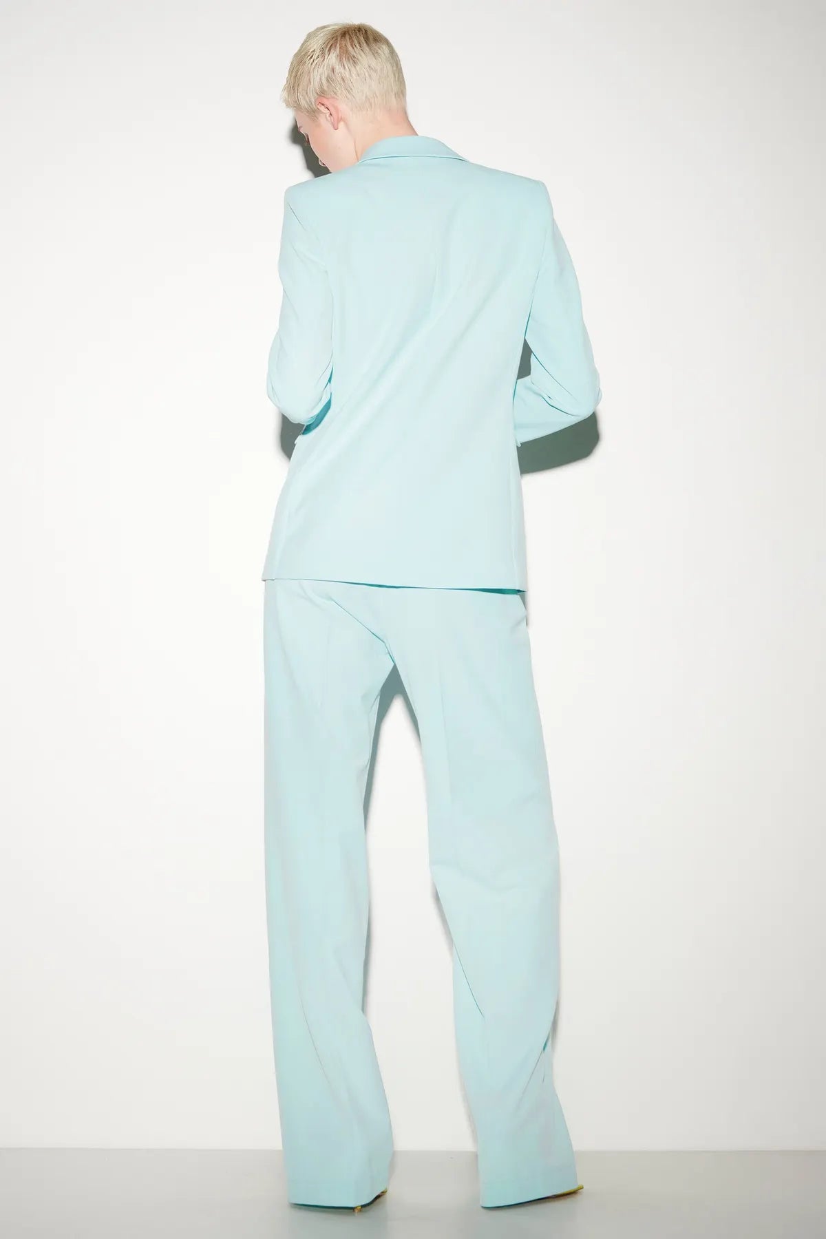 LUISA CERANO 498011/3453-0 Zweireihiger Damen Blazer mineral aqua