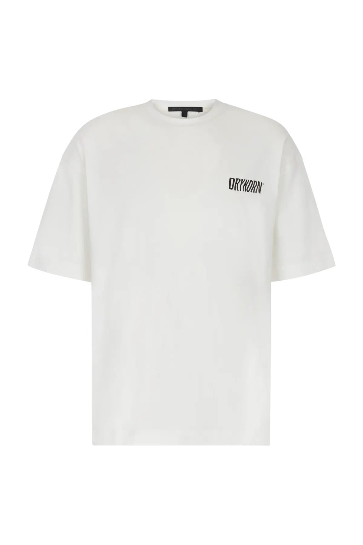 DRYKORN 520155 ANAYO_FBP 10 HERREN LOGO T-SHIRT ECRU