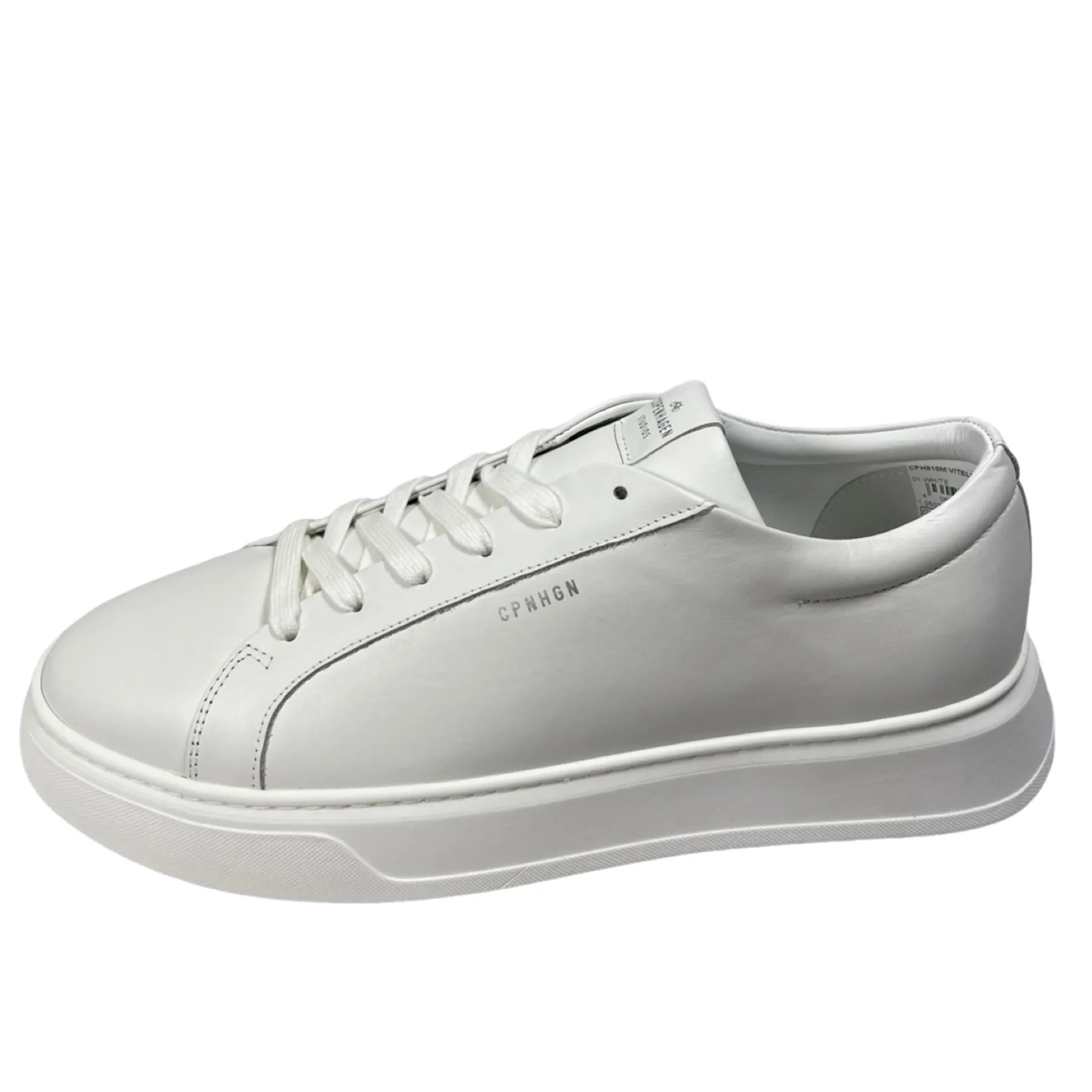 COPENHAGEN CPH810M VITELLO LEATHER HERREN SNEAKER LEDER WEIß