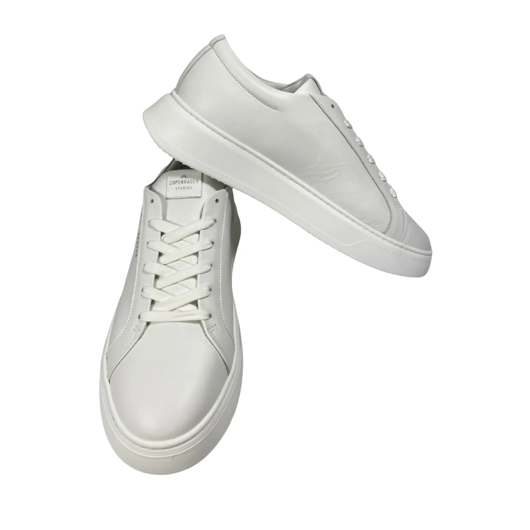 COPENHAGEN CPH810M VITELLO LEATHER HERREN SNEAKER LEDER WEIß