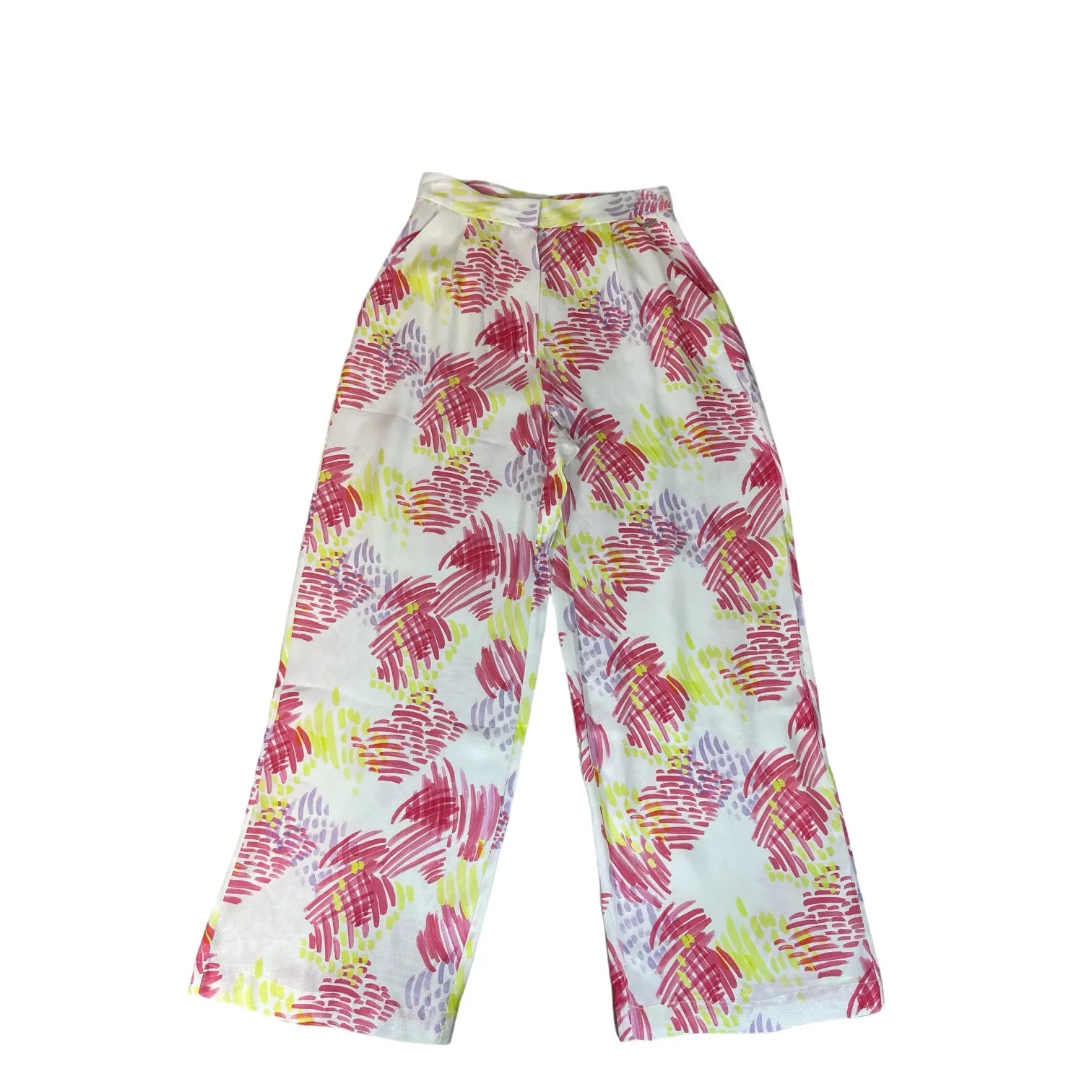 ARMANI 3DYS62 YN8TZ Damen Hose weiß/rot/gelb