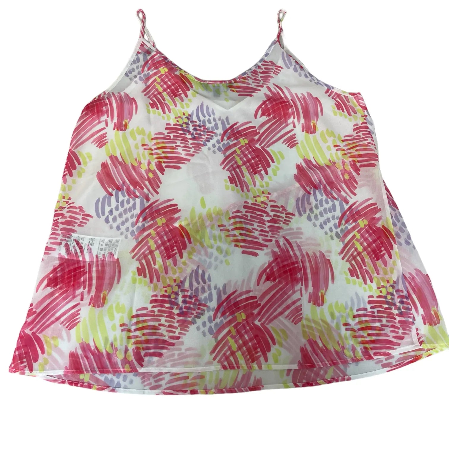 ARMANI 3DYH24 YN6TZ Damen Top weiß/rot/gelb