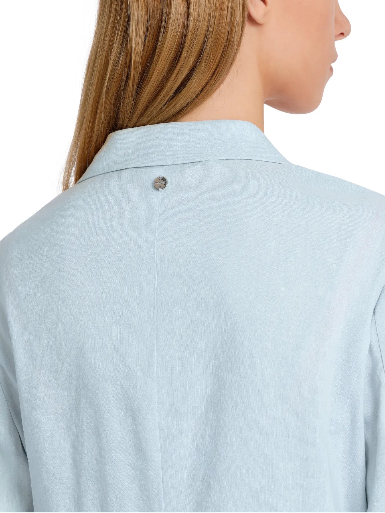 MARC CAIN WC 34.21 W47 Körpernaher Blazer Stretch helblau